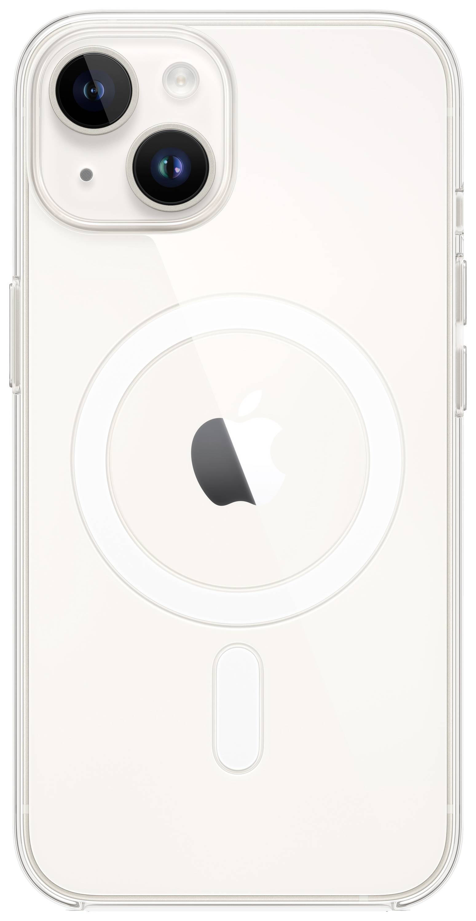 Apple Clear Case MagSafe Case Apple iPhone 14 Transparent Induktives Laden, Stoßfest MPU13ZM/A