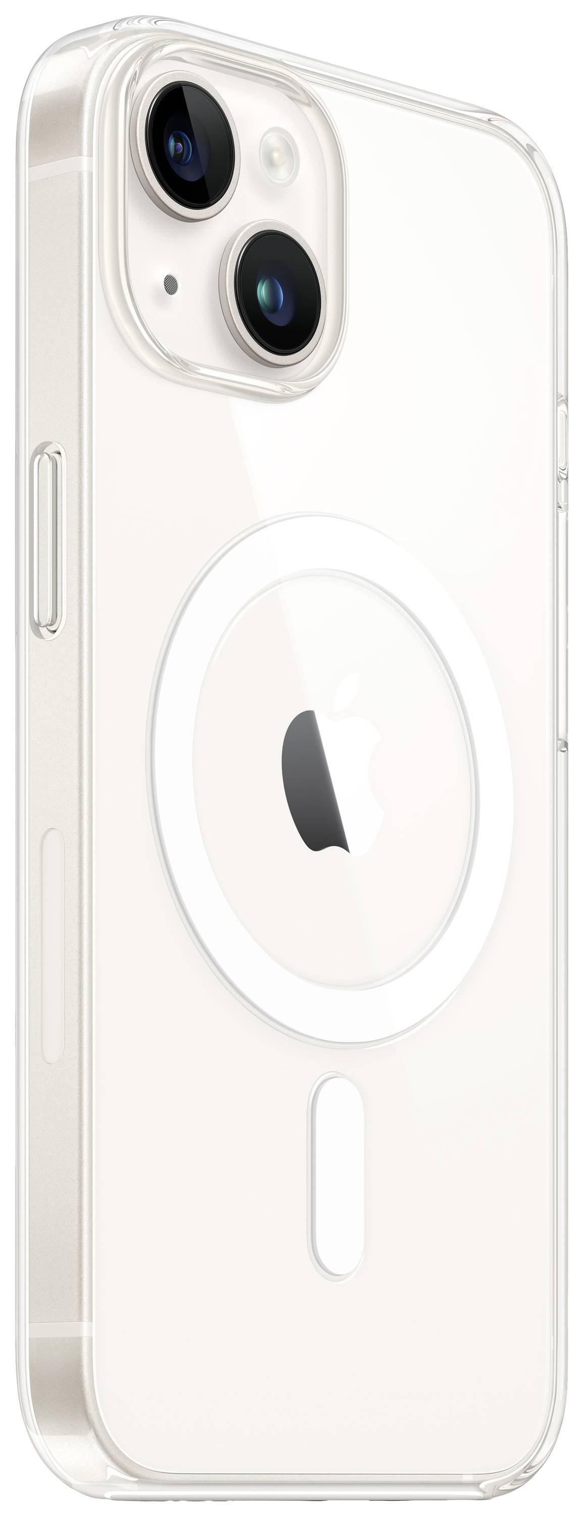 Apple Clear Case MagSafe Case Apple iPhone 14 Transparent Induktives Laden, Stoßfest MPU13ZM/A