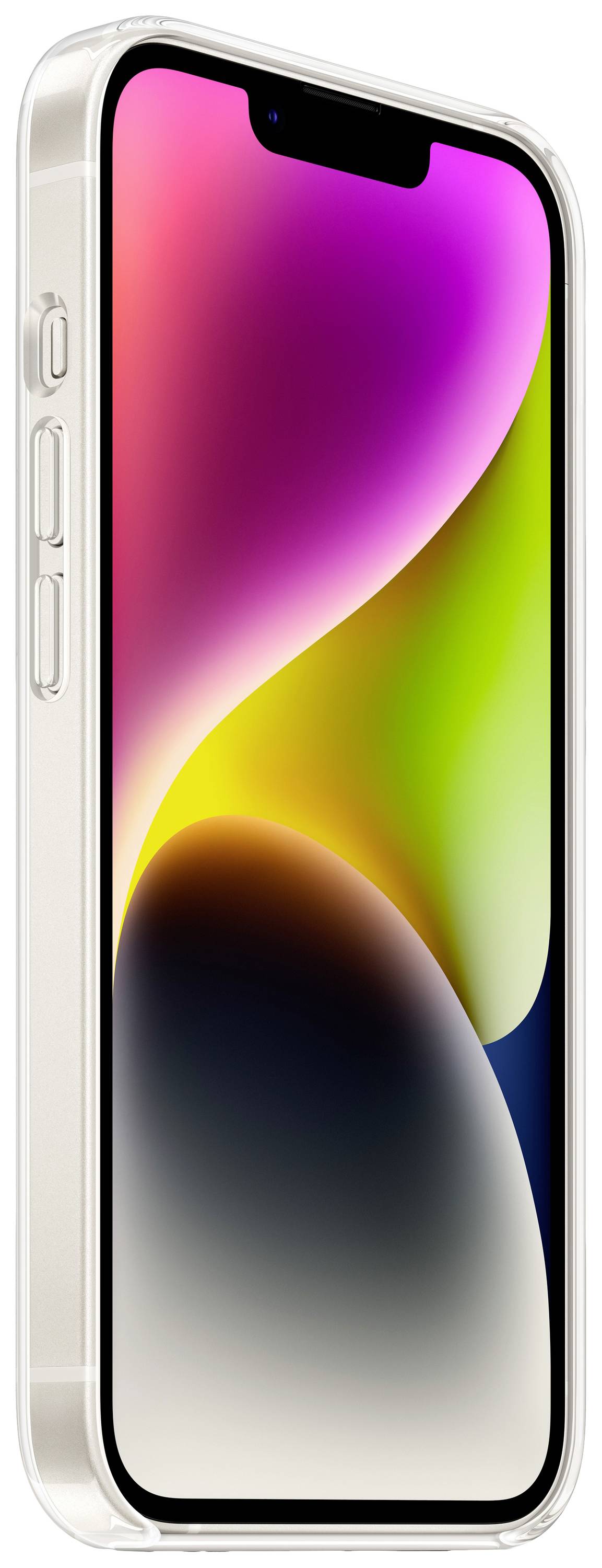 Apple Clear Case MagSafe Case Apple iPhone 14 Transparent Induktives Laden, Stoßfest MPU13ZM/A