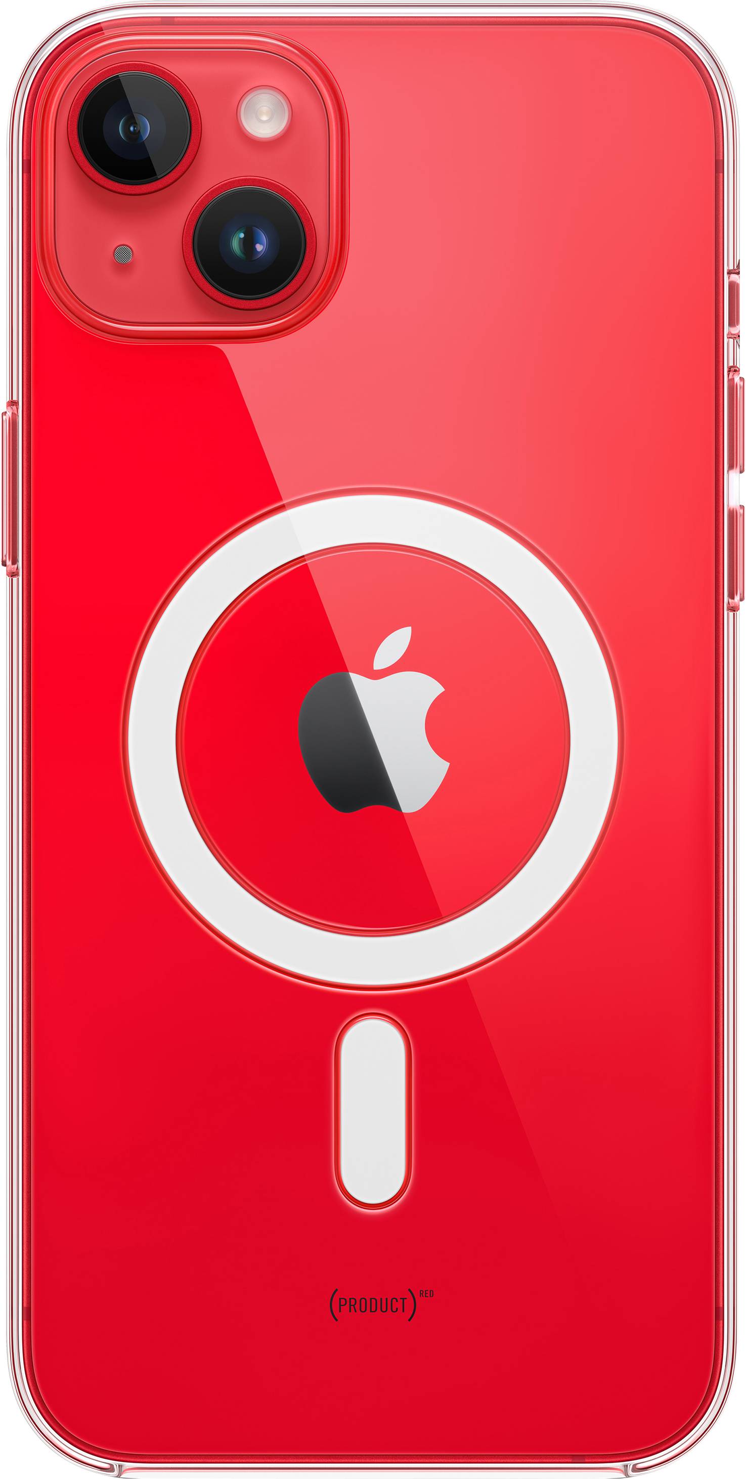 Apple Clear Case MagSafe Case Apple iPhone 14 Plus Transparent Induktives Laden, Stoßfest MPU43ZM/A