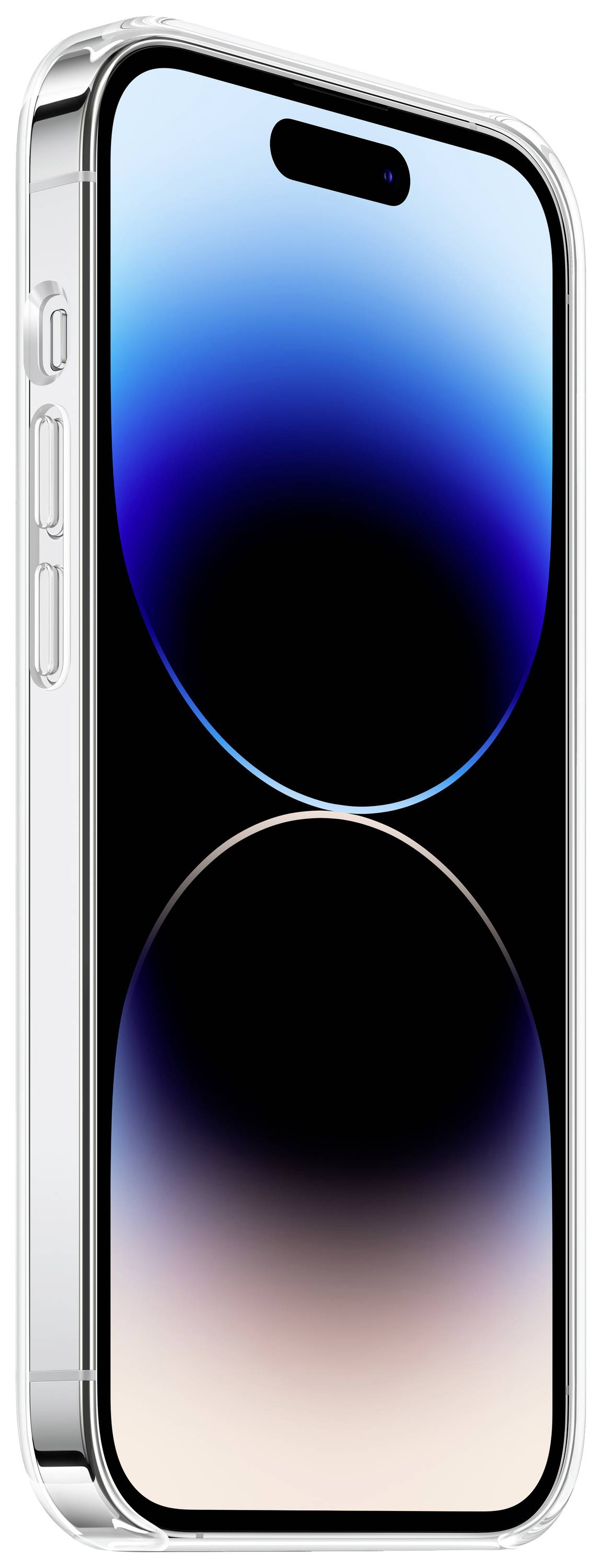 Apple Clear Case MagSafe Case iPhone 14 Pro Transparent Induktives Laden, Stoßfest