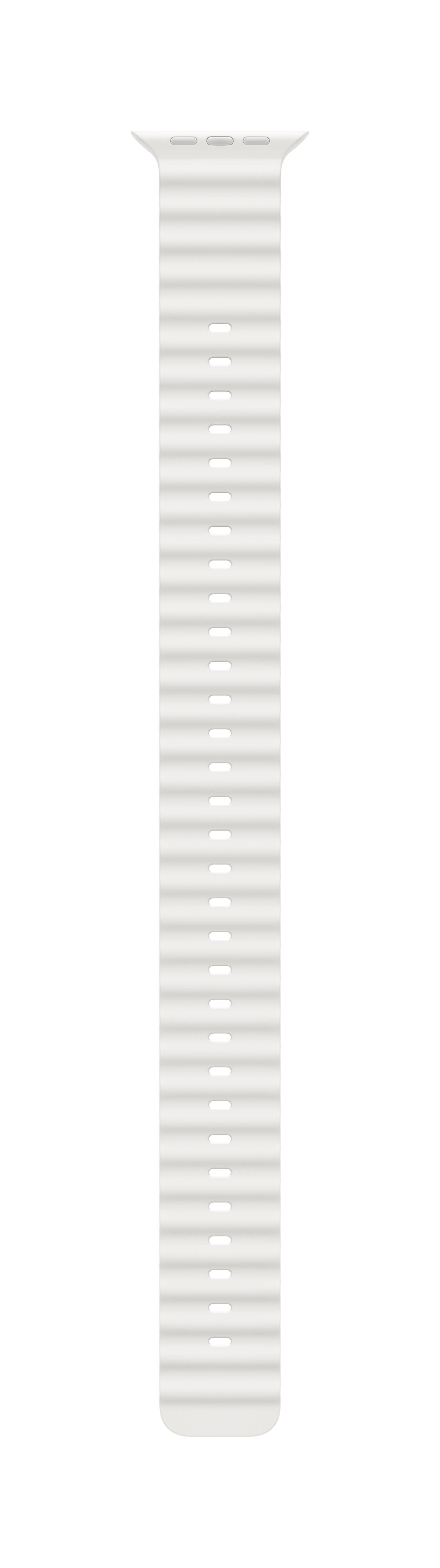 Apple Watch Ocean Band Extension Armband 49mm Weiß Watch Ultra, Watch Series 8, Watch Series 7, Watch Series 6, Watch Series