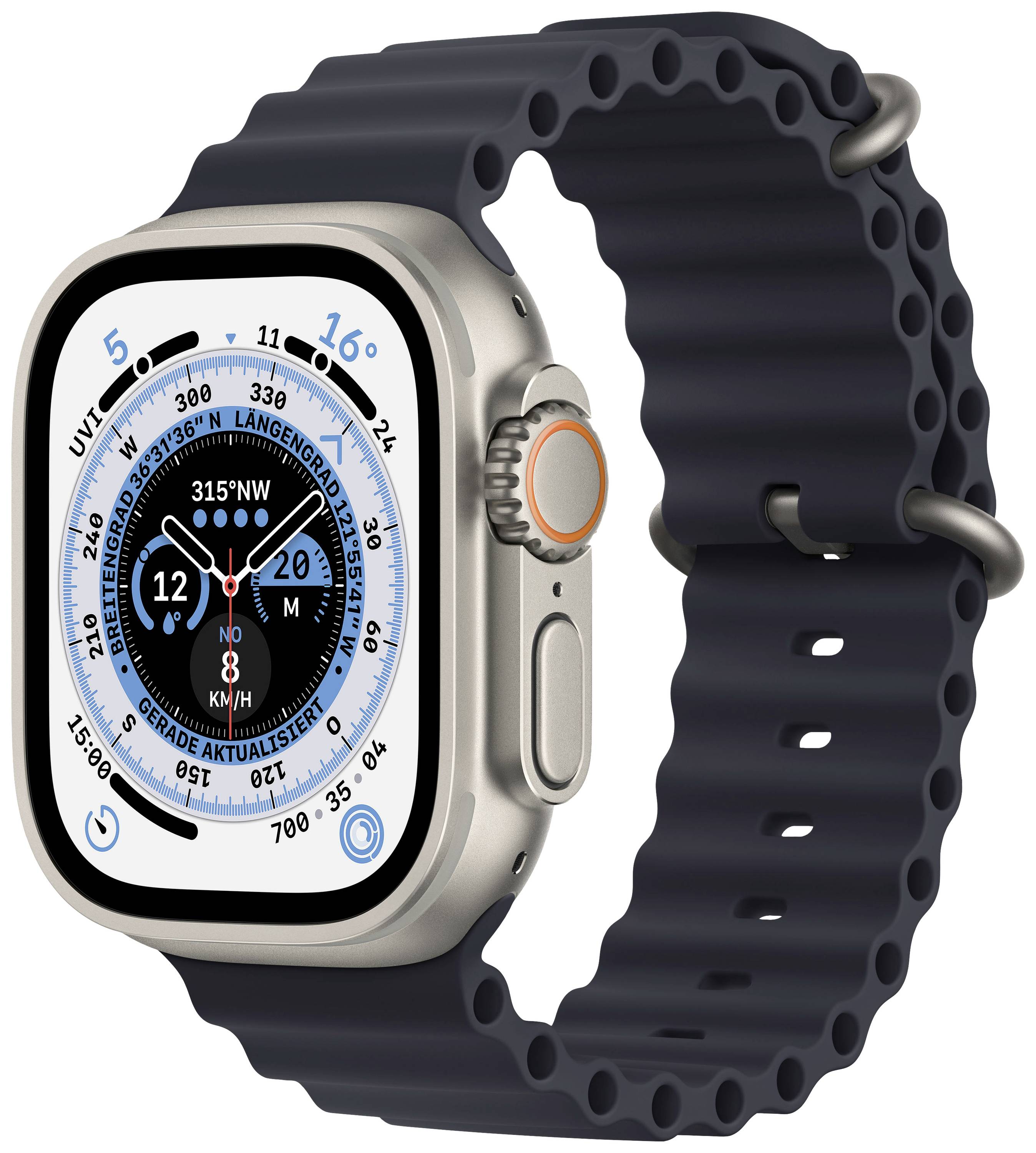 Apple Watch Ultra (1. Generation) Watch 49 mm Mitternachtsblau