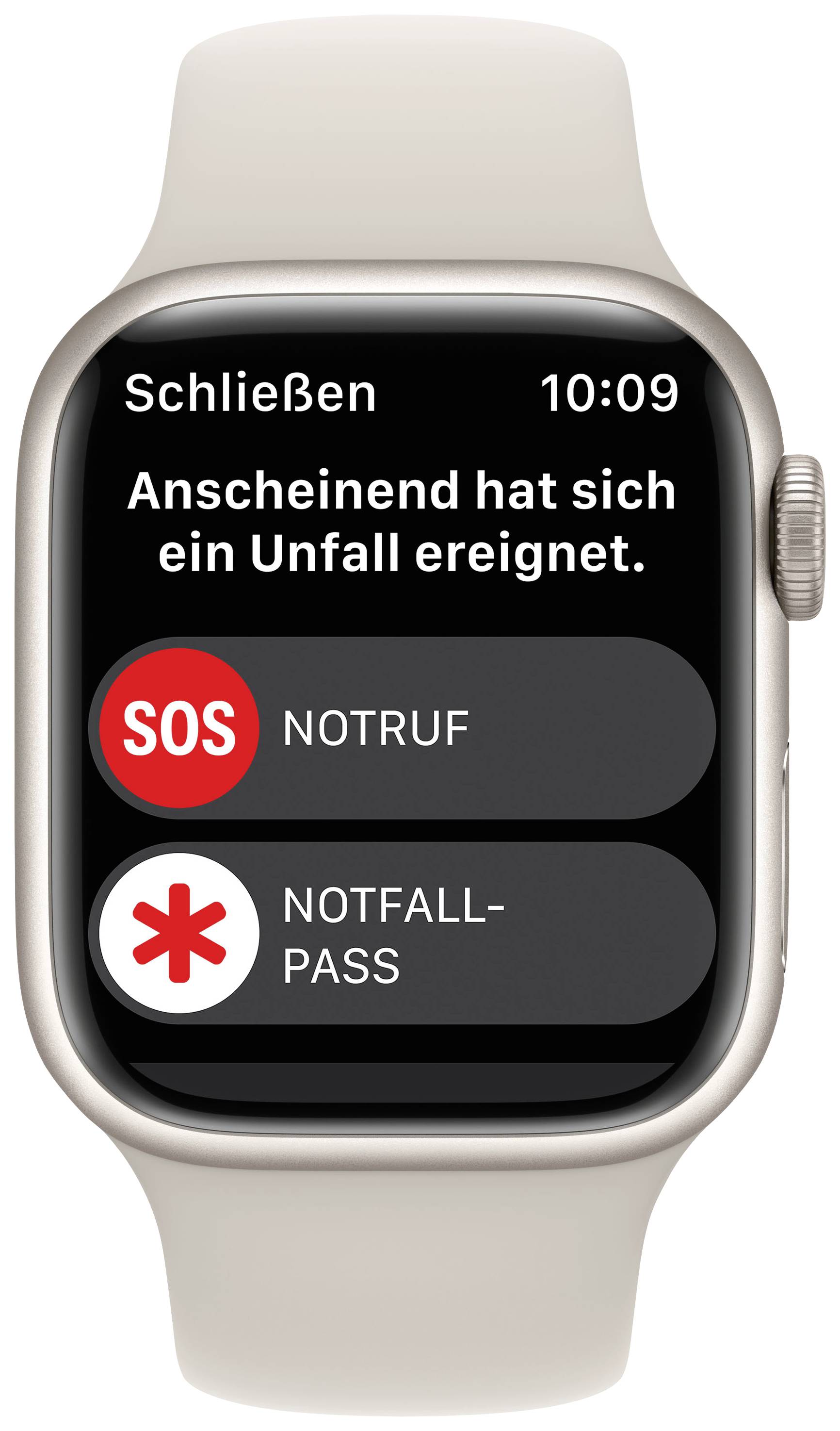 Apple Watch Series 8 GPS + Cellular 41 mm Aluminiumgehäuse Polarstern Sport Band Polarstern