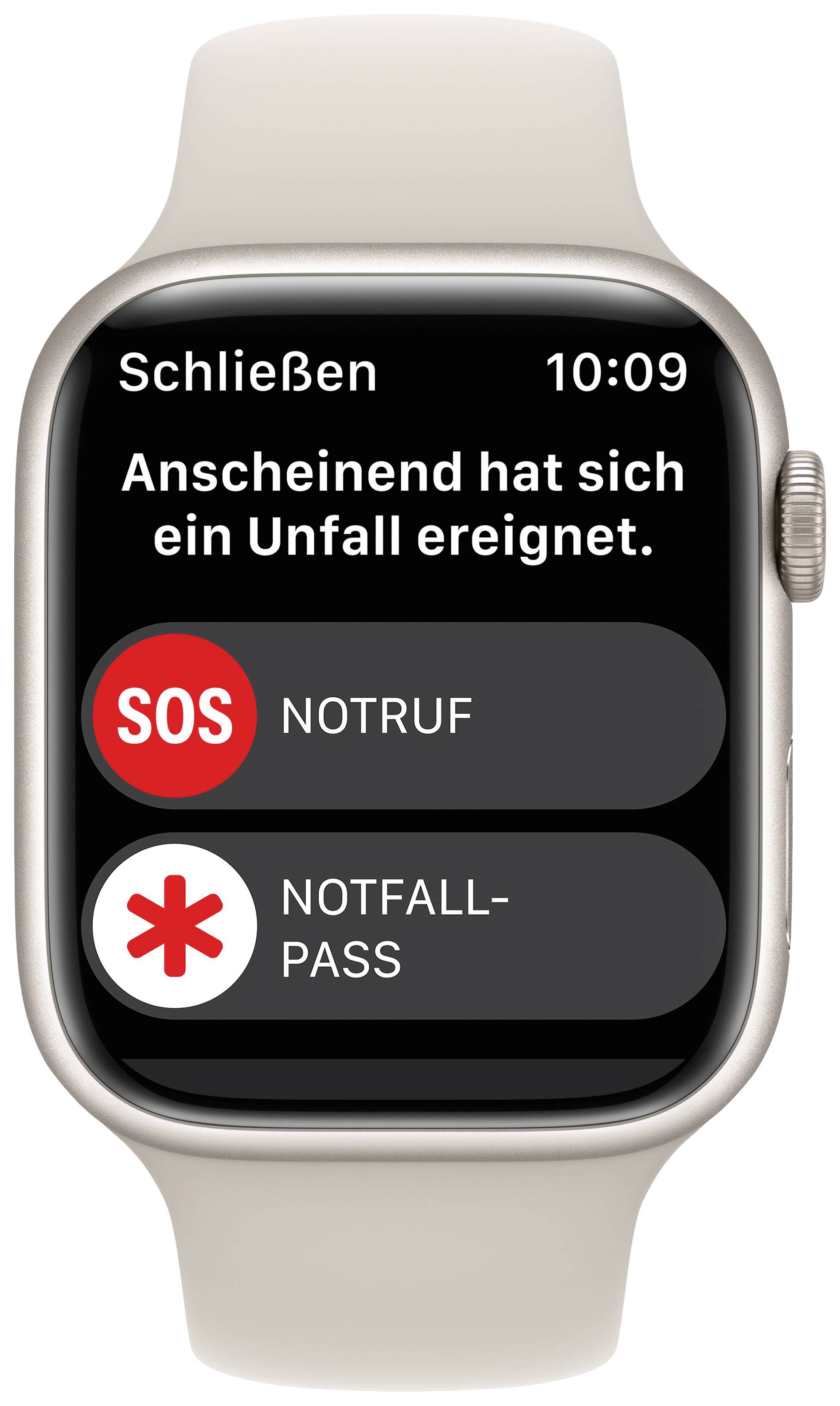 Apple Watch Series 8 GPS + Cellular 45 mm Aluminiumgehäuse Polarstern Sport Band Polarstern