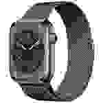 Apple Watch Series 8 GPS + Cellular 45mm Edelstahlgehäuse Graphit Milanese Loop Graphit