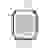 Apple Watch Series 8 GPS 41mm Aluminiumgehäuse Silber Sport Band Weiß