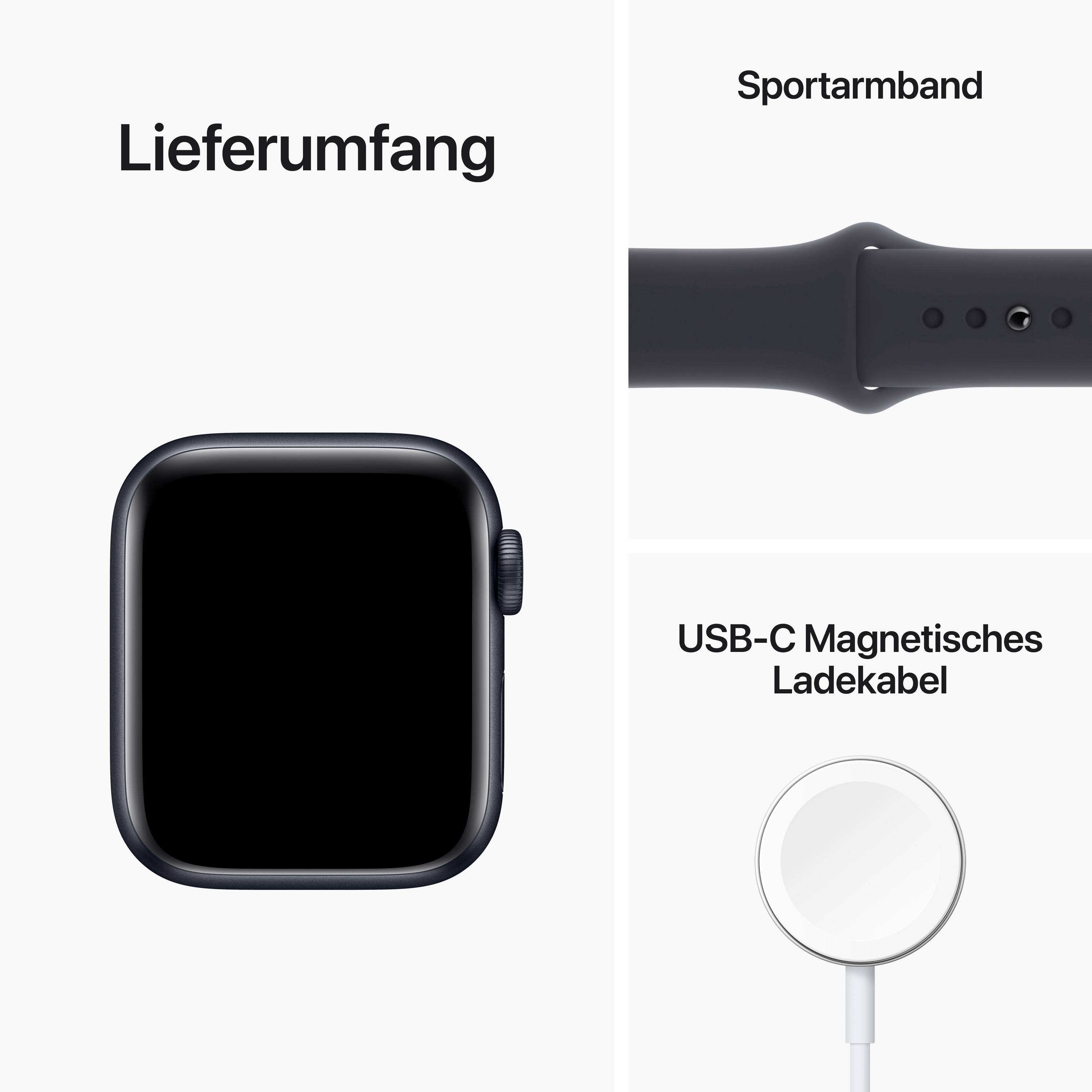 Apple Watch SE (2. Generation) Watch 40mm Mitternacht