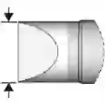 JBC Tools C470006 Lötspitze Meißelform, gerade Spitzen-Größe 2.5mm Inhalt 1St. JBC Tools C470006 Lötspitze Meißelform, gerade Spitzen-Größe 2.5mm Inhalt 1St.