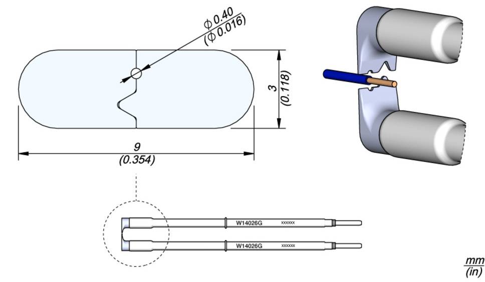 JBC Tools W14026G Abisolierkartusche 2 St.