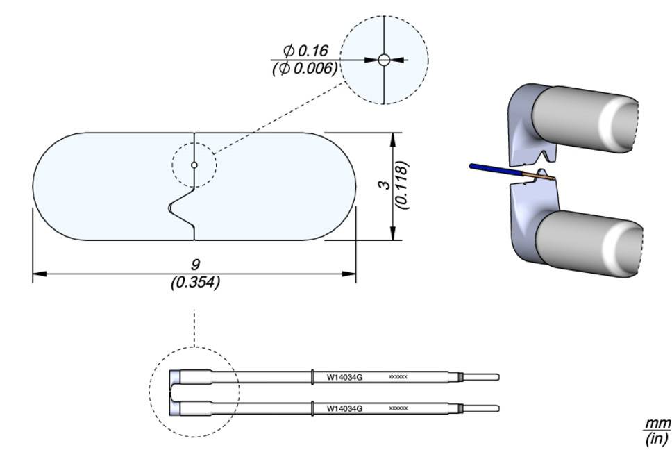 JBC Tools W14034G Abisolierkartusche 2 St.