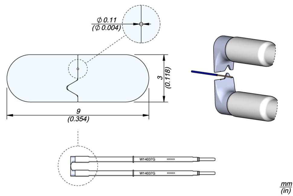 JBC Tools W14037G Abisolierkartusche 2 St.