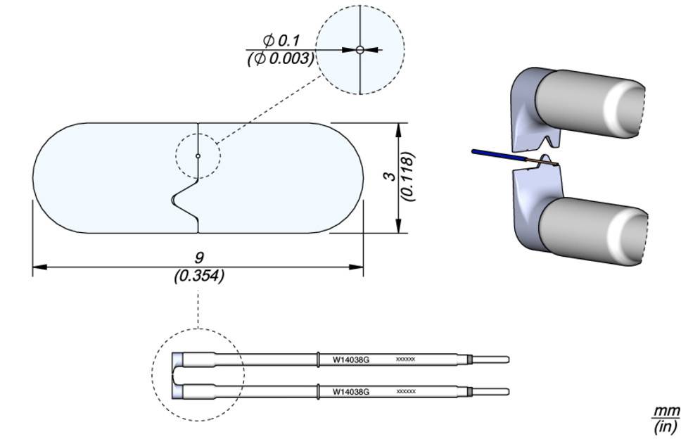 JBC Tools W14038G Abisolierkartusche 2 St.