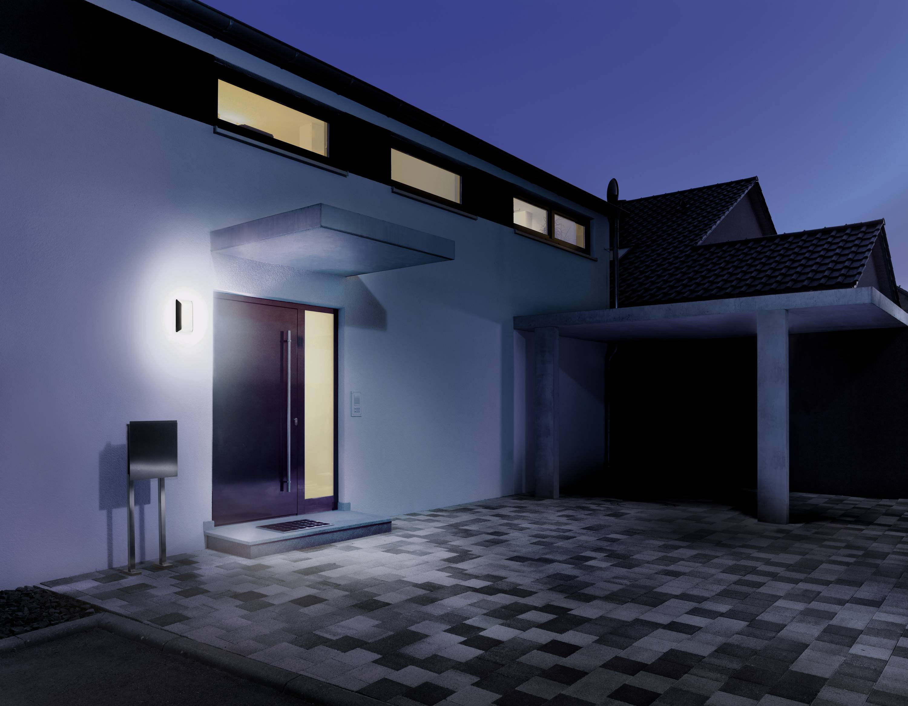 Steinel L 30 068882 Außenwandleuchte LED E27 Anthrazit