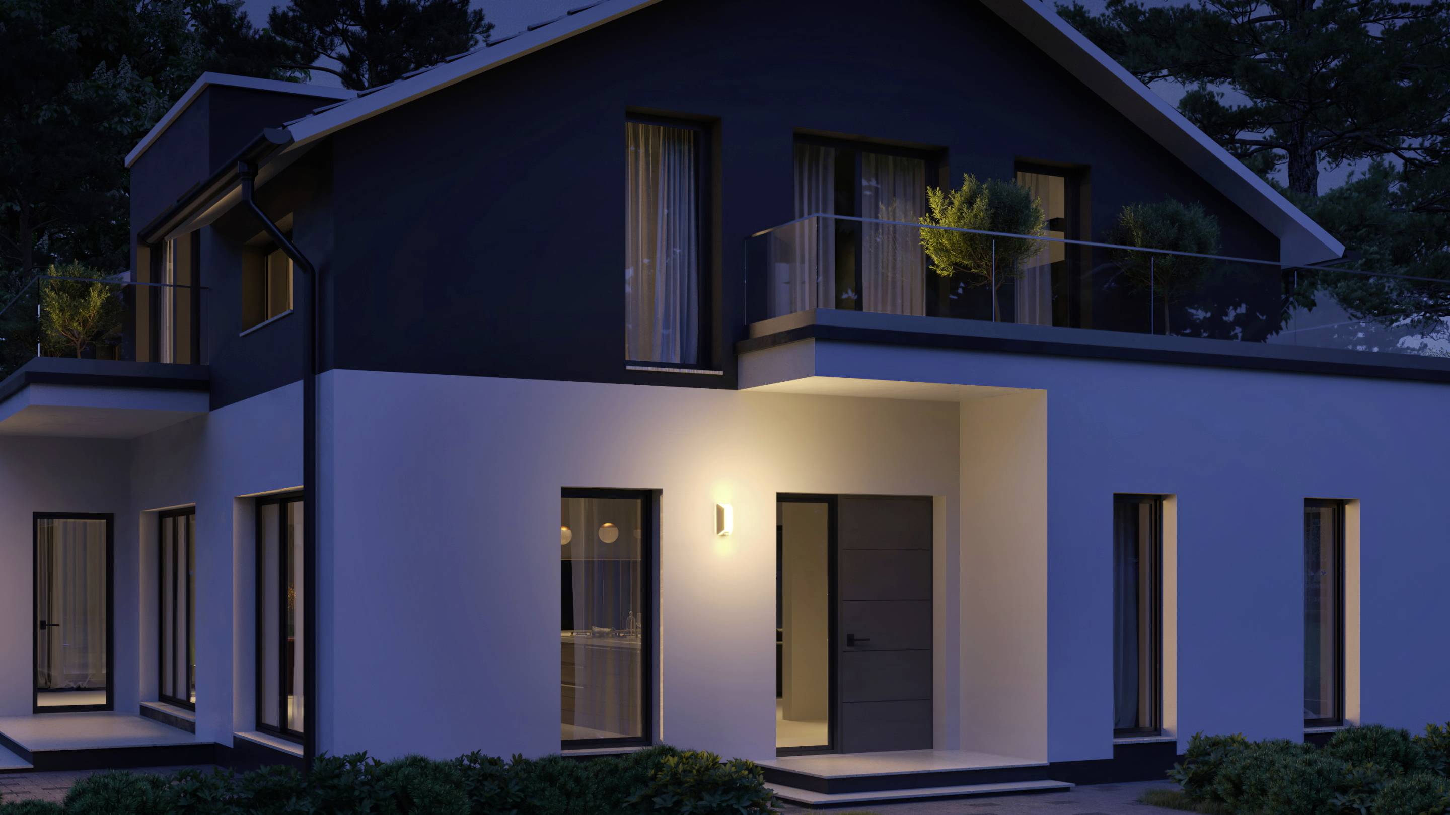 Steinel L 30 068882 Außenwandleuchte LED E27 Anthrazit