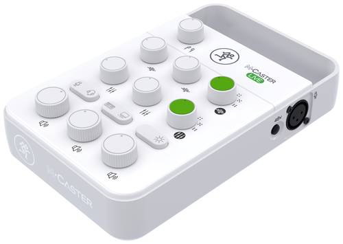 Mackie M-Caster Live (White) Live Streaming Mixer