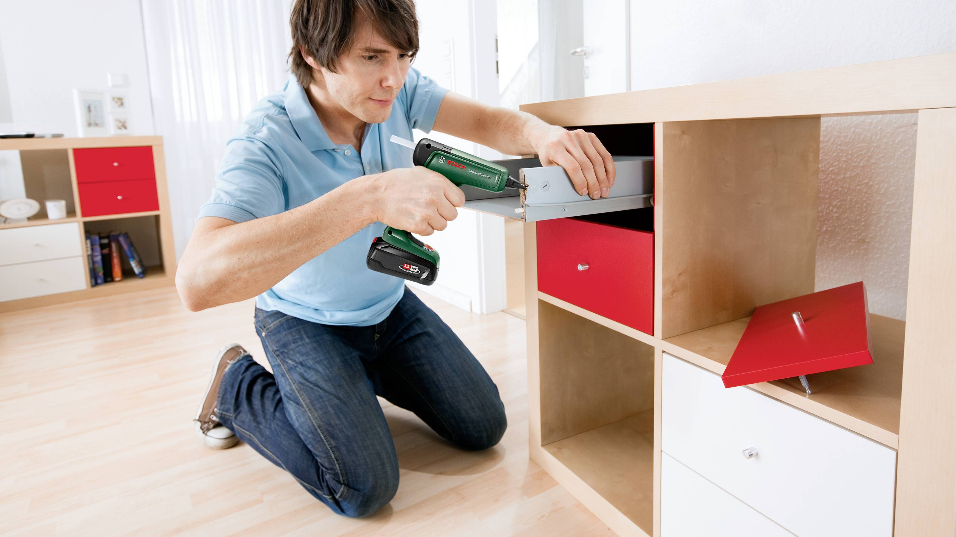 Bosch Home and Garden Akku Heißklebepistole ohne Akku, ohne Ladegerät 11mm 18V 1St.