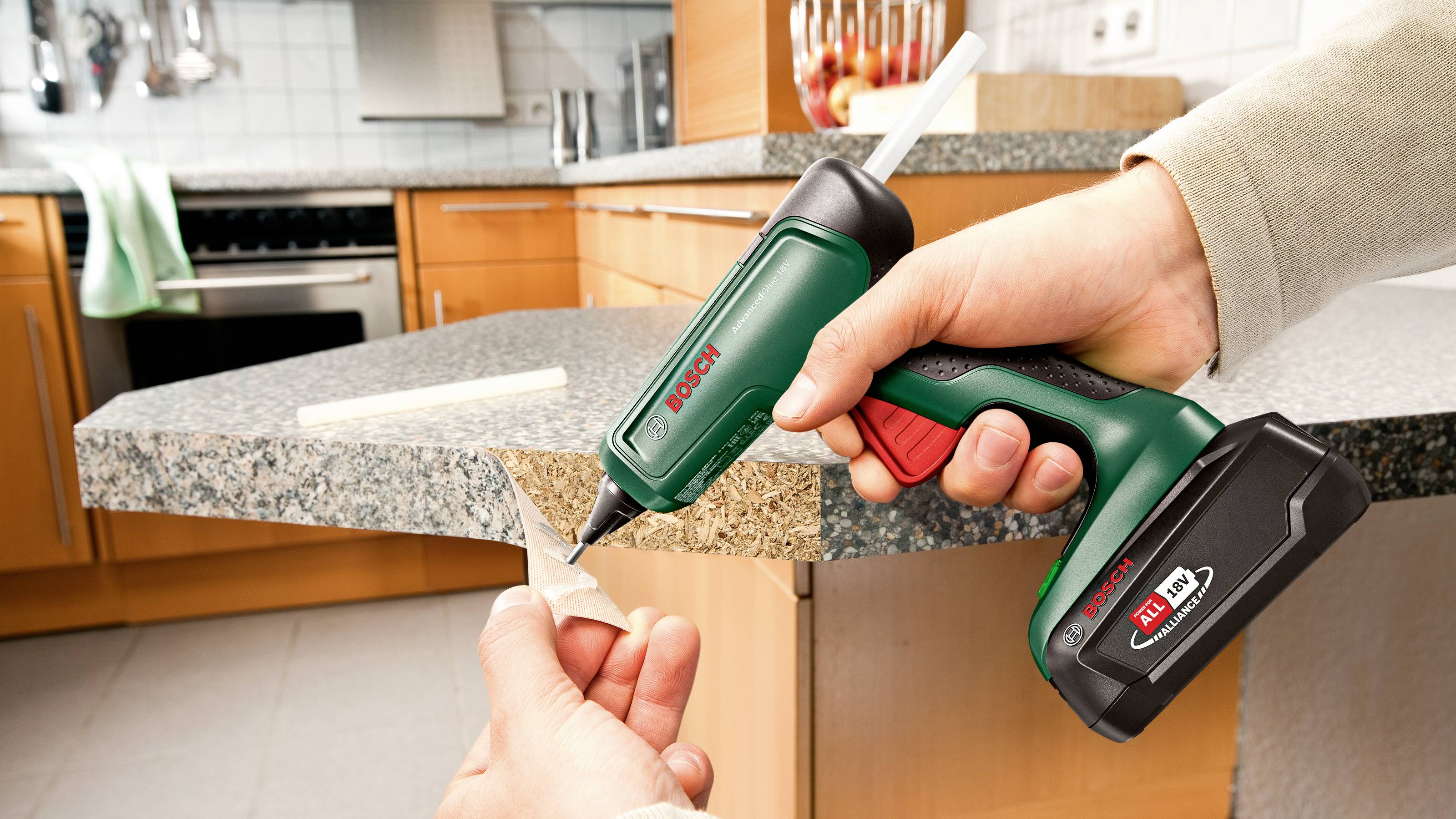 Bosch Home and Garden Akku Heißklebepistole ohne Akku, ohne Ladegerät 11 mm 18 V 1 St.