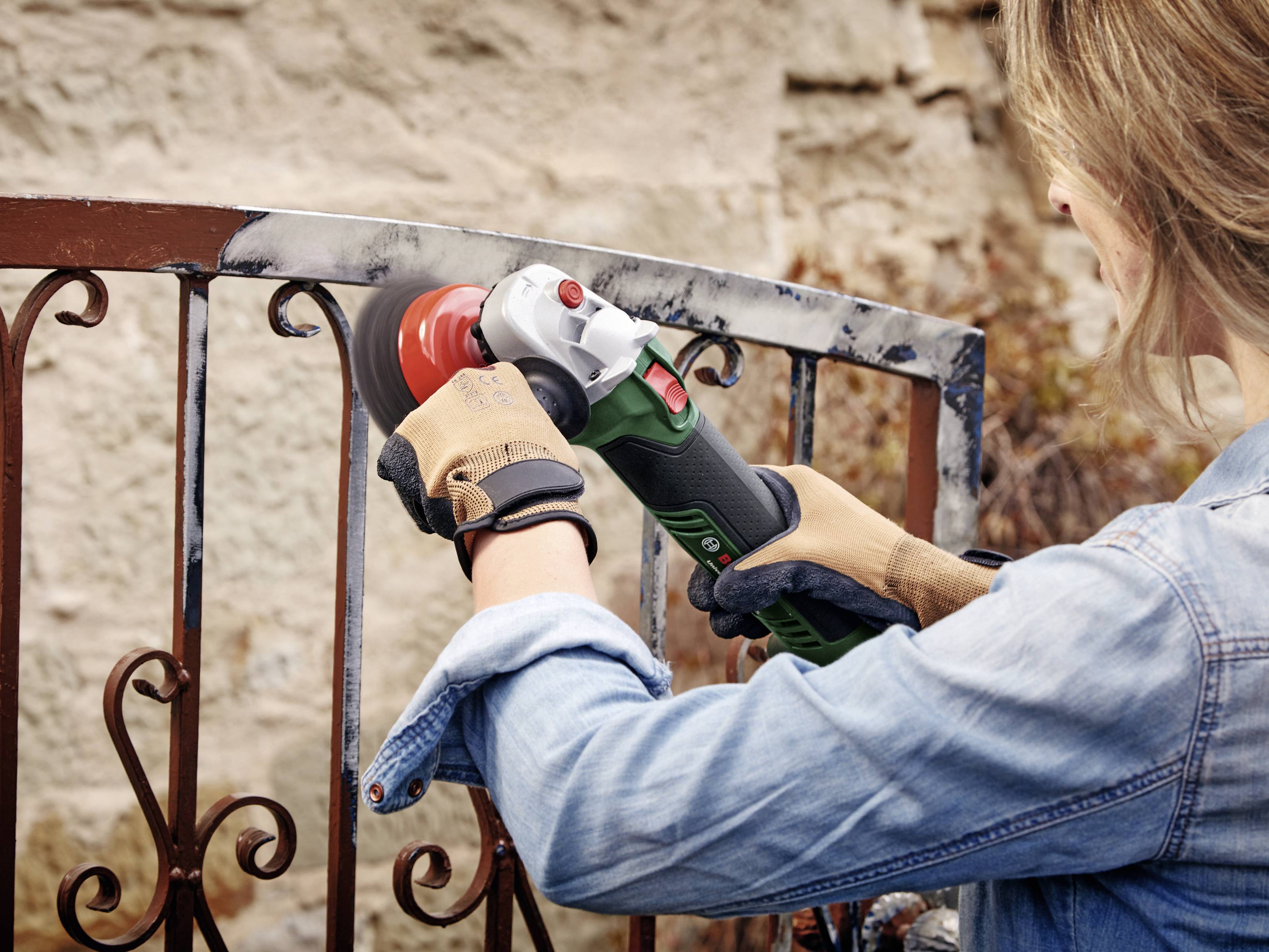 Bosch Home and Garden UniversalGrind 18V-75 06033E5001 Akku-Winkelschleifer 125 mm ohne Akku 18 V