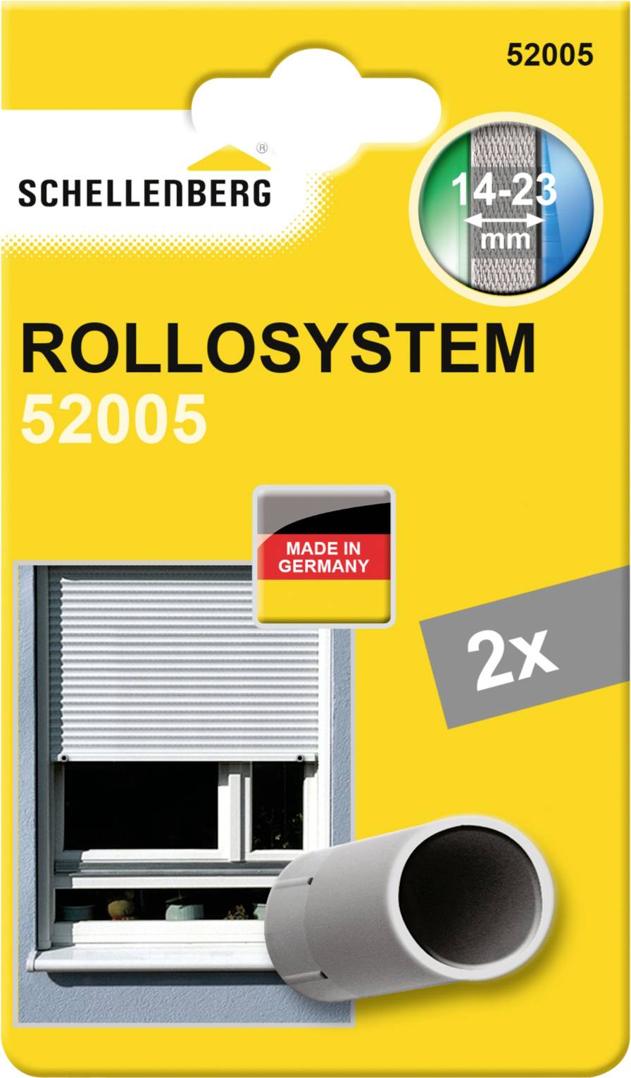 Schellenberg 52005 Anschlagstopfen Passend für (Rollladensysteme) Mini, Schellenberg M
