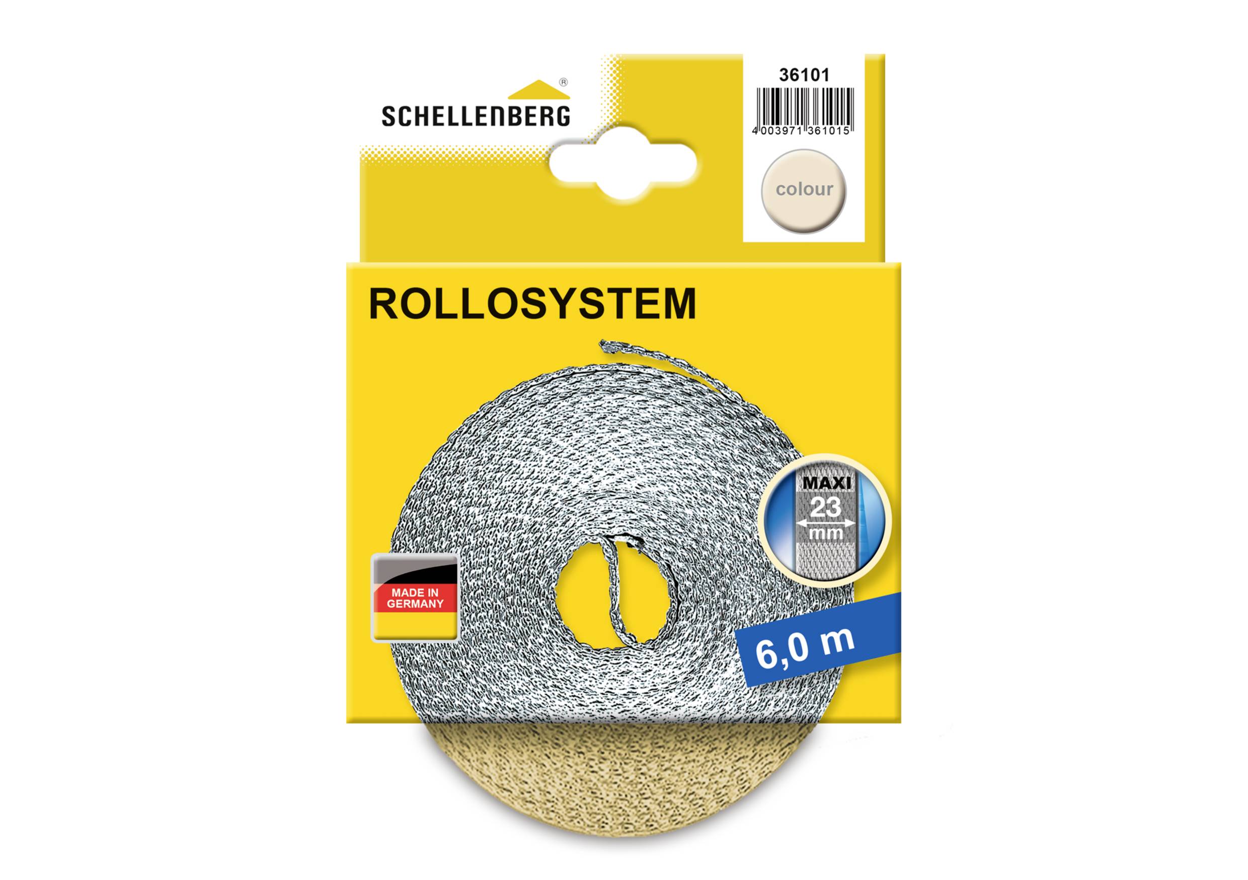 Schellenberg 36101 Rollladengurt Passend für (Rollladensysteme) Schellenberg Maxi