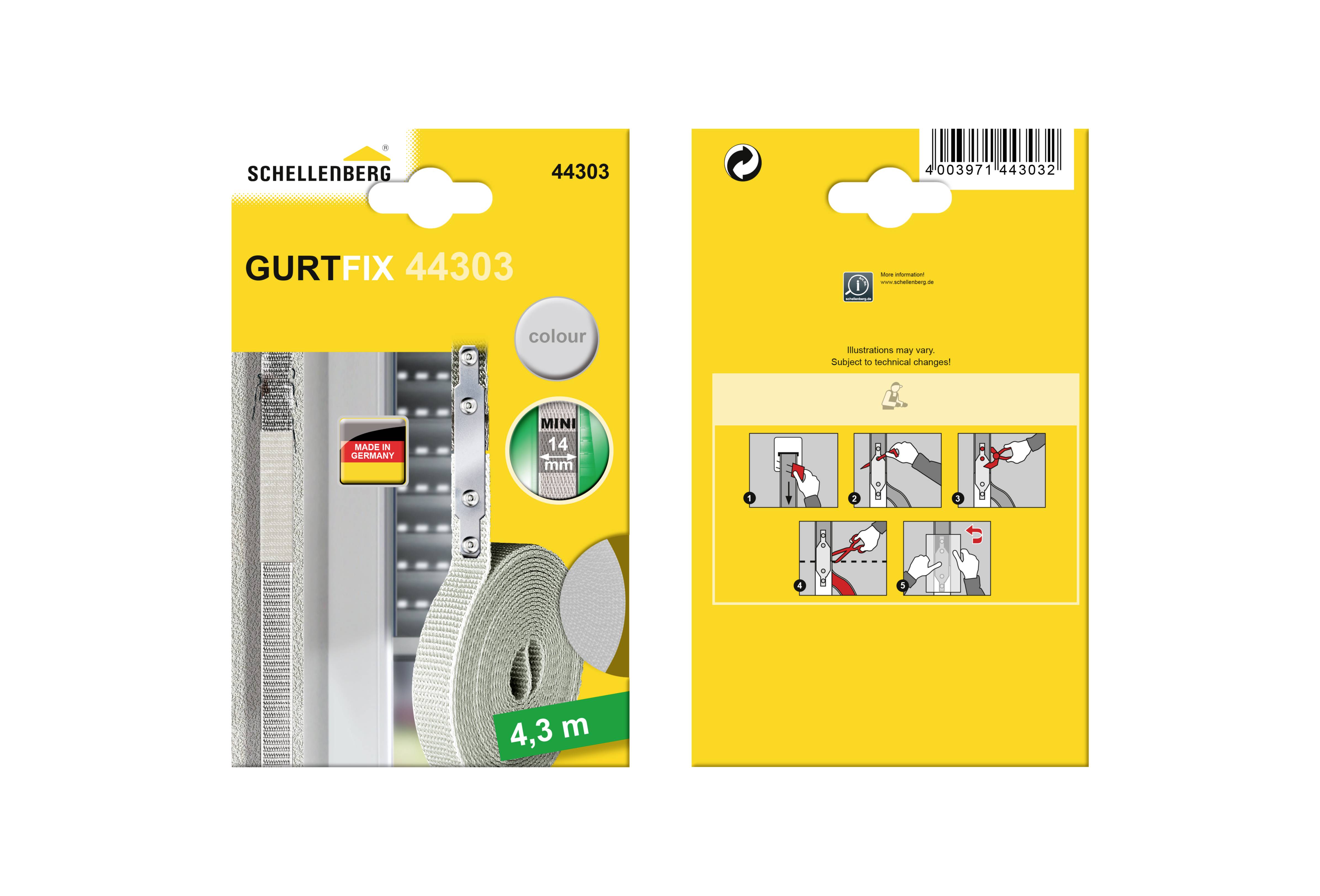 Schellenberg 44303 Reparaturset Passend für (Rollladensysteme) Schellenberg Mini