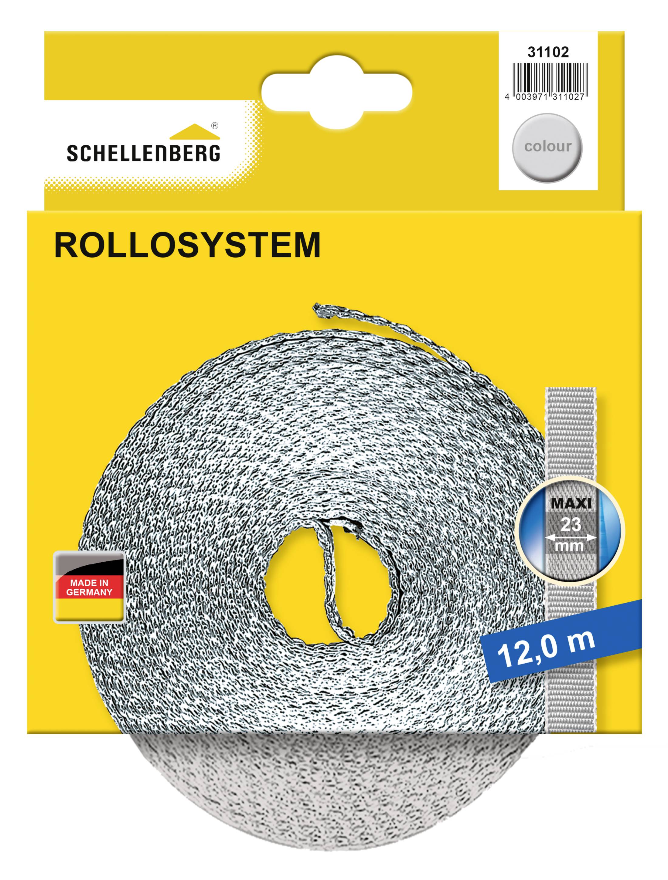 Schellenberg 31102 Rollladengurt Passend für (Rollladensysteme) Schellenberg Maxi