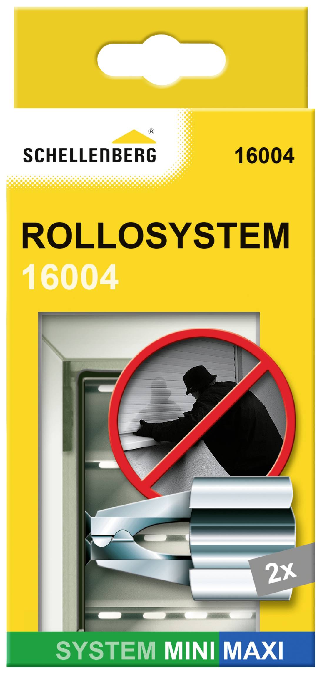 Schellenberg 16004 Klemmsicherung Passend für (Rollladensysteme) Mini, Schellenberg Ma