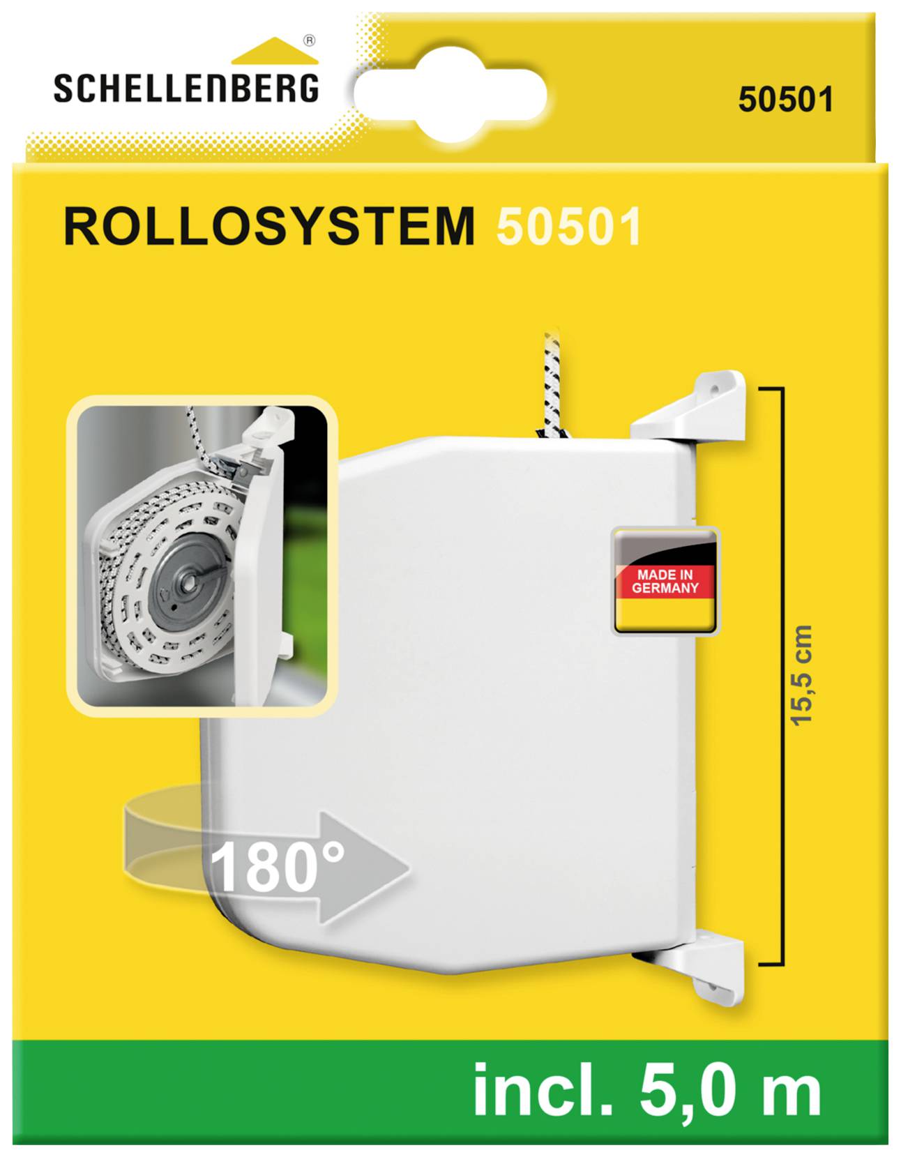 Schellenberg 50501 Schnurwickler Aufputz
