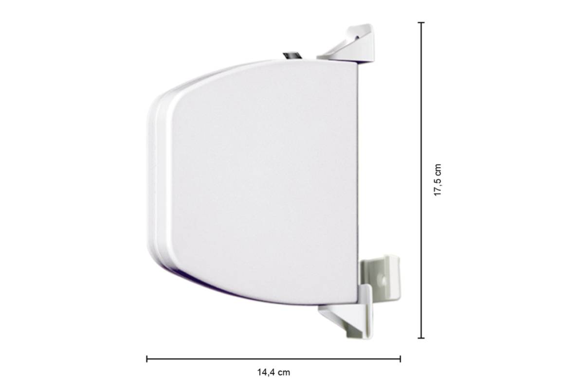 Schellenberg 50140 Gurtwickler Aufputz Passend für (Rollladensysteme) Schellenberg Mini