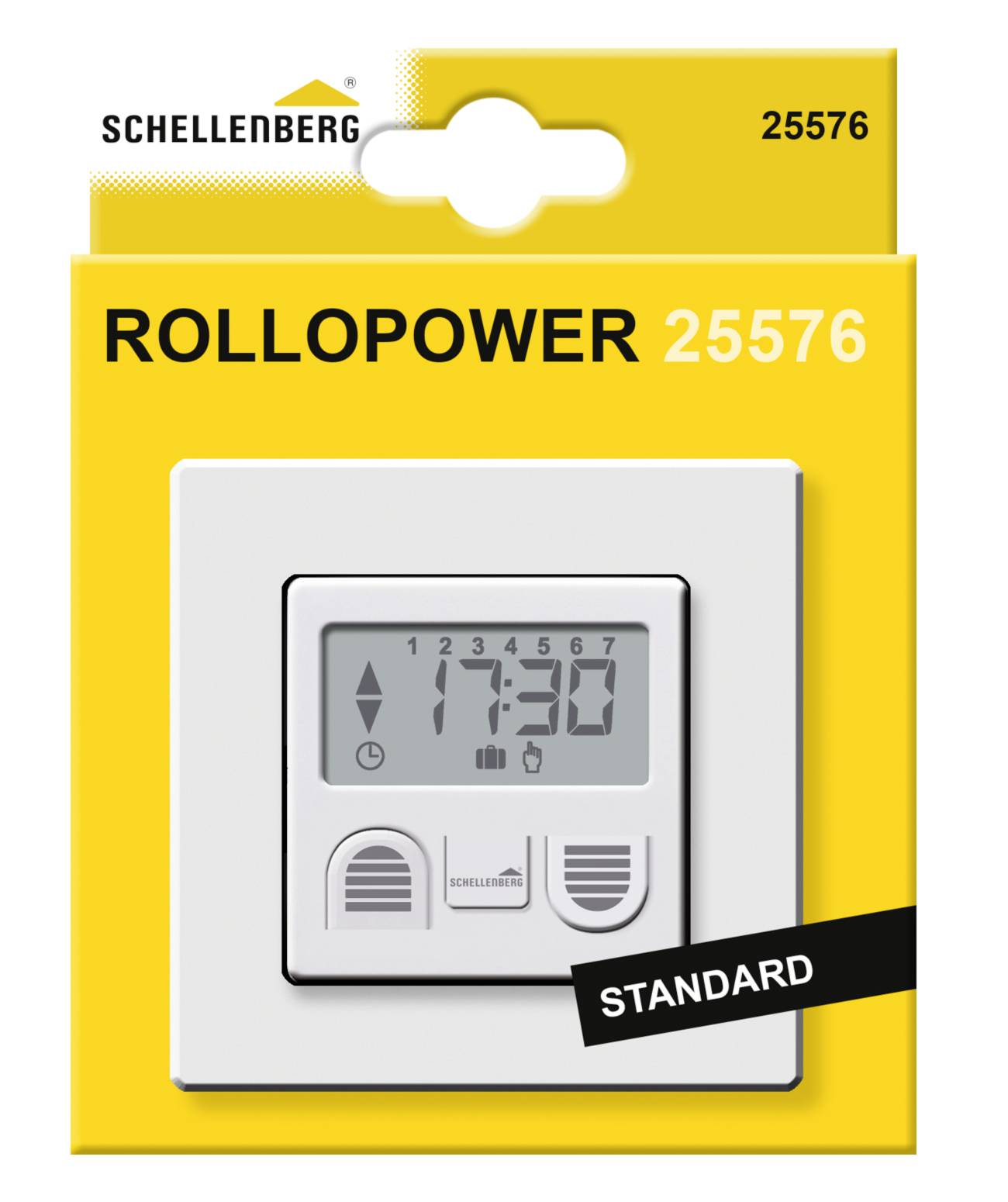 Schellenberg 25576 Zeitschaltuhr IP20 Unterputz