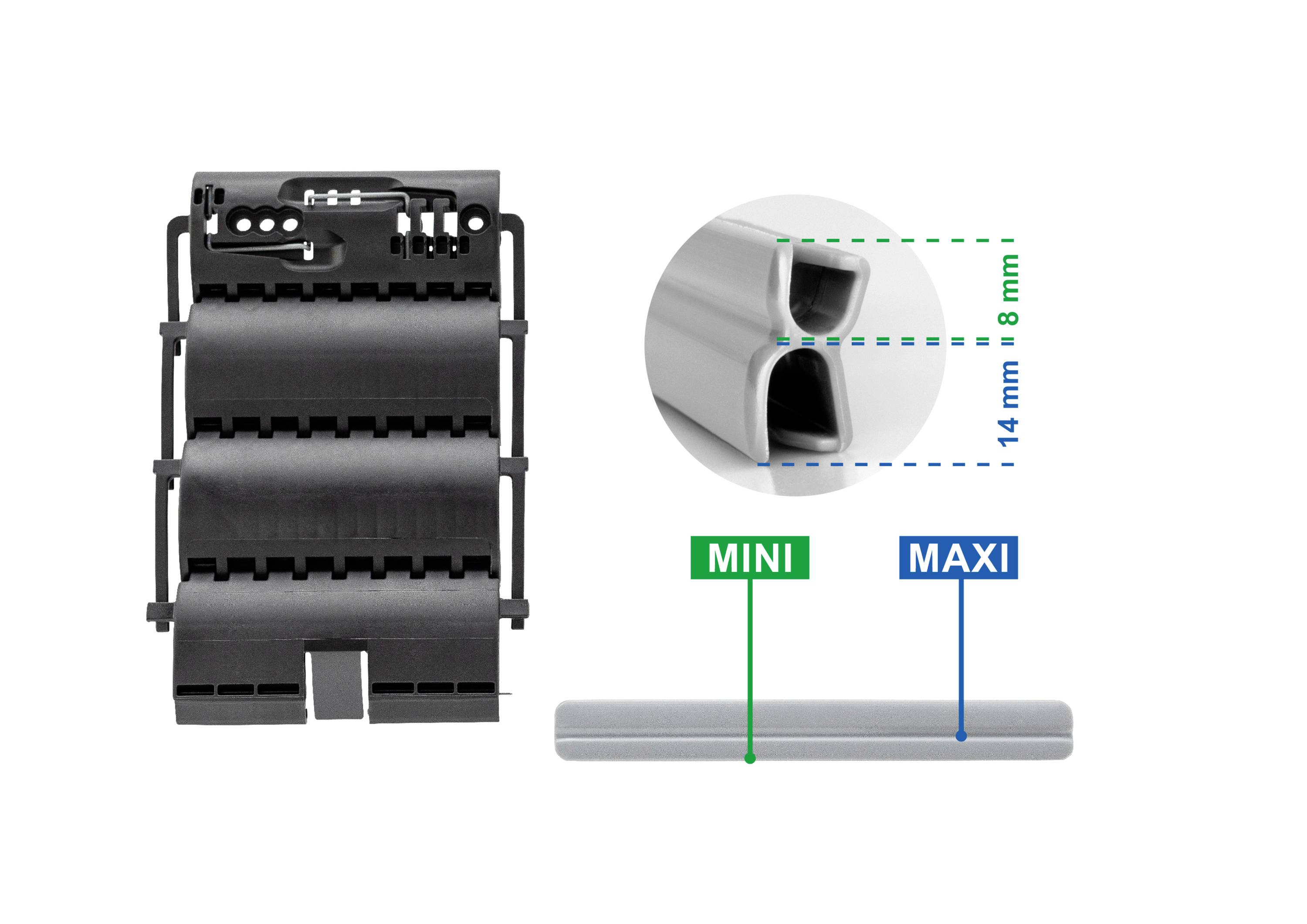 Schellenberg 16008 Hochschiebesicherung Passend für (Rollladensysteme) Mini, Schellenberg Maxi