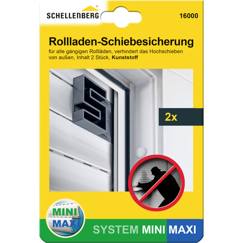 Schellenberg 16000 Hochschiebesicherung Passend für (Rollladensysteme) Schellenberg Mini, Schellenb