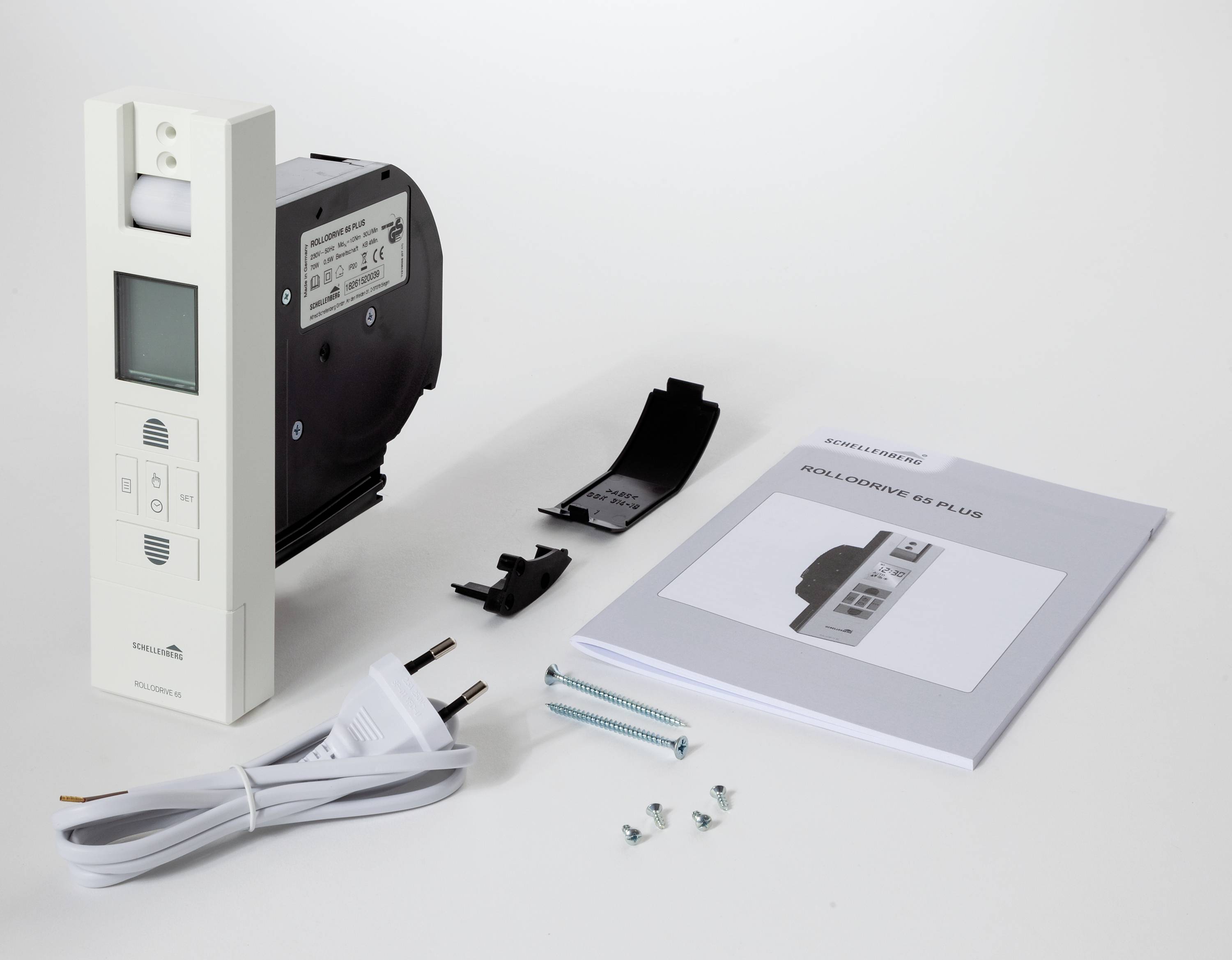 Schellenberg 22727 RD65 PLUS Elektrischer Gurtwickler 23mm Zugkraft (max.) 45kg Einbau