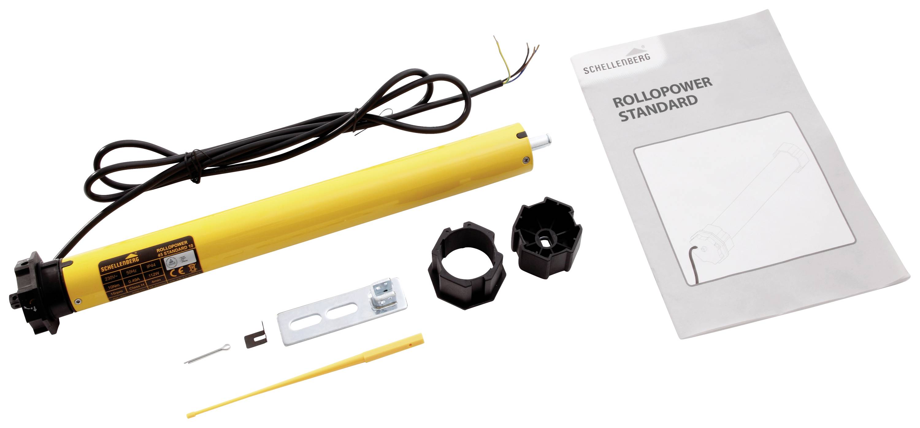 Schellenberg Maxi STANDARD 10Nm 20611 Rohrmotor 60 mm 20 kg 112 W 10 Nm