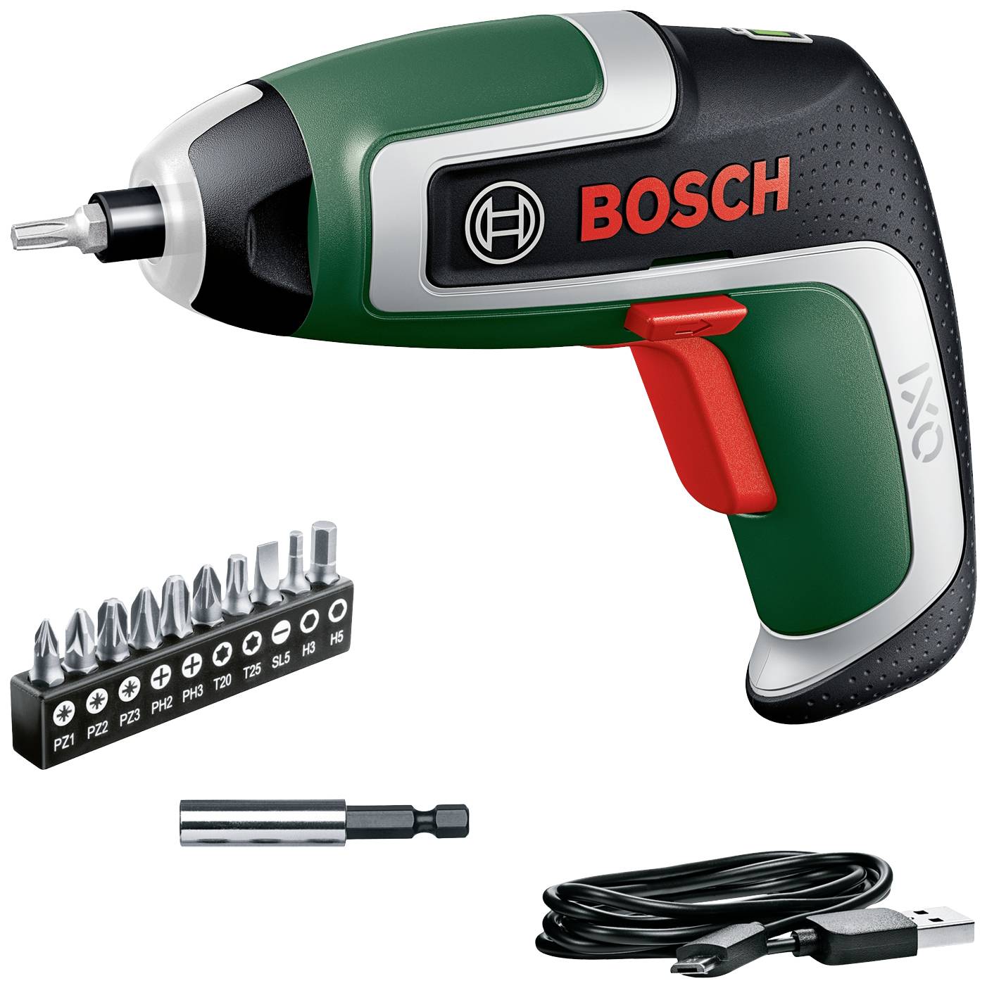 Bosch Home and Garden IXO 7 basic 06039E0000 Akku-Schrauber 3.6 V 2.0 Ah Li-Ion inkl. Akku, inkl. Koffer
