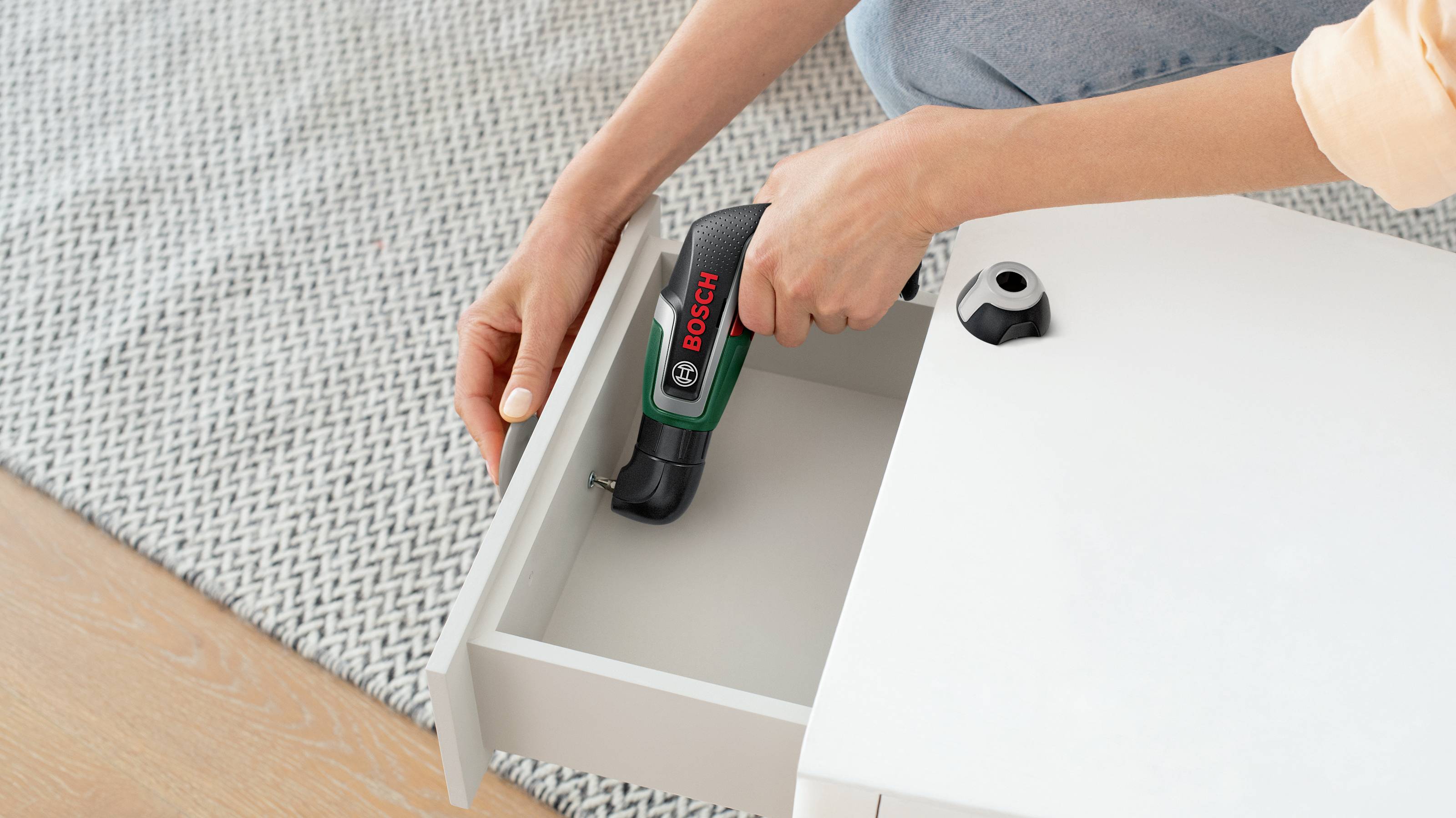 Bosch Home and Garden IXO 7 set 06039E0001 Akku-Schrauber 3.6 V 2.0 Ah Li-Ion inkl. Akku, inkl. Kof