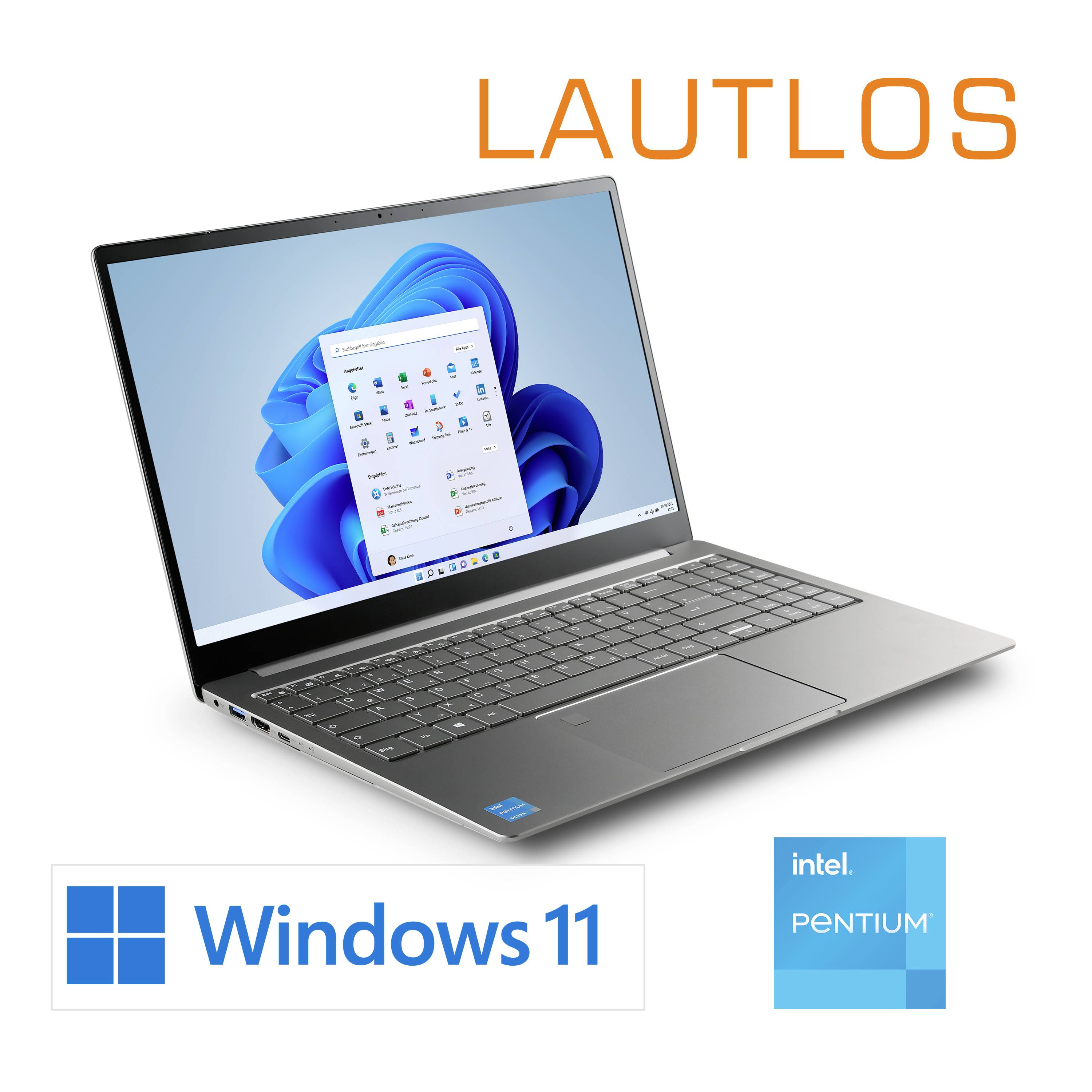 CSL Computer Notebook R' Evolve C15 V2 39.6 cm (15.6 Zoll) Full HD Intel® Pentium® N6000 16 GB RAM