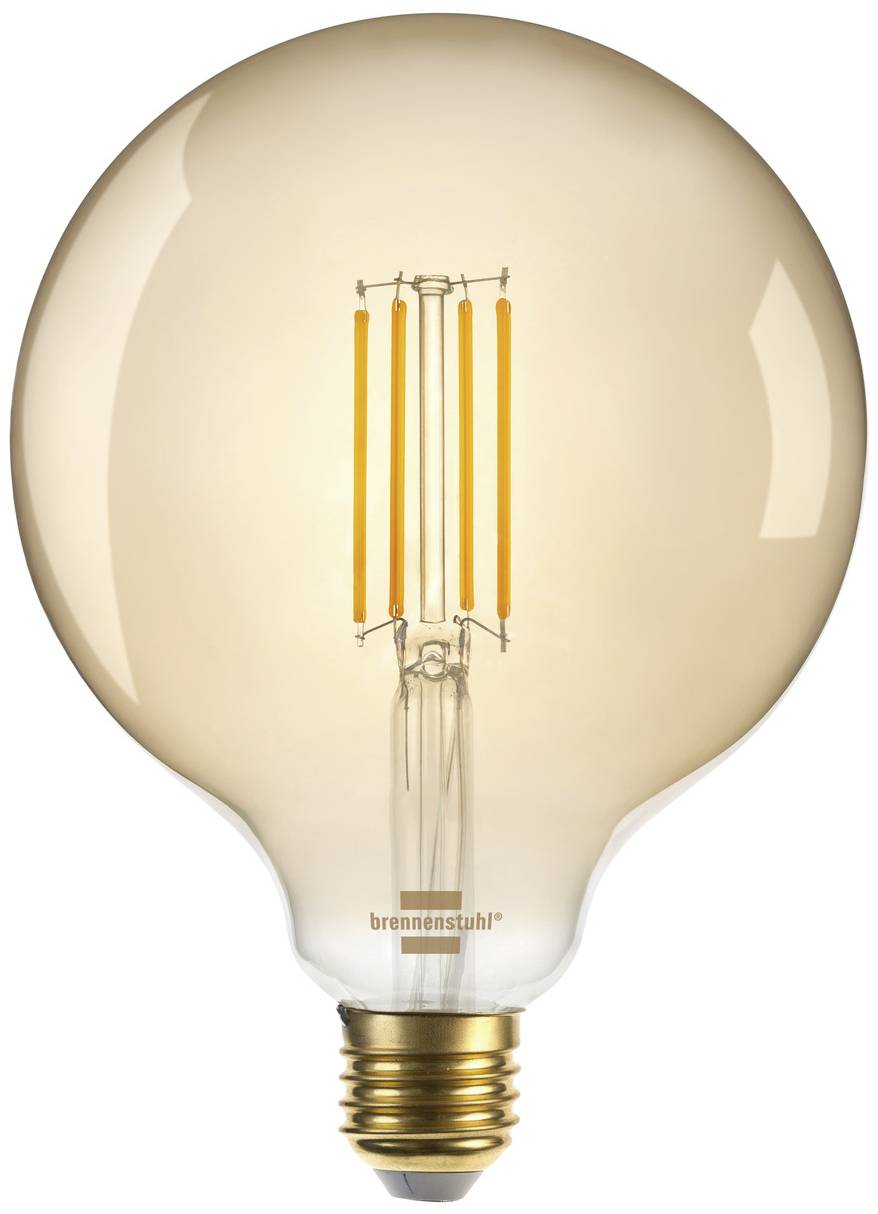 Brennenstuhl LED-Leuchtmittel EEK: F (A - G) E27 4.9 W Gold
