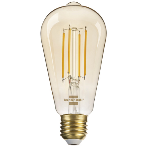 Brennenstuhl LED-Leuchtmittel EEK: F (A - G) E27 4.9 W Gold