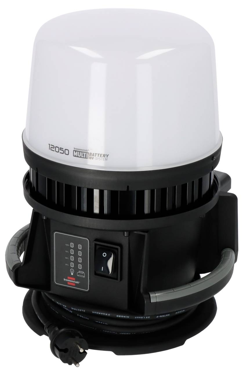 Brennenstuhl Multi Battery 12050 MH Akku-Baustrahler EEK E (A - G) 100W 12000lm Kaltweiß 1173700003
