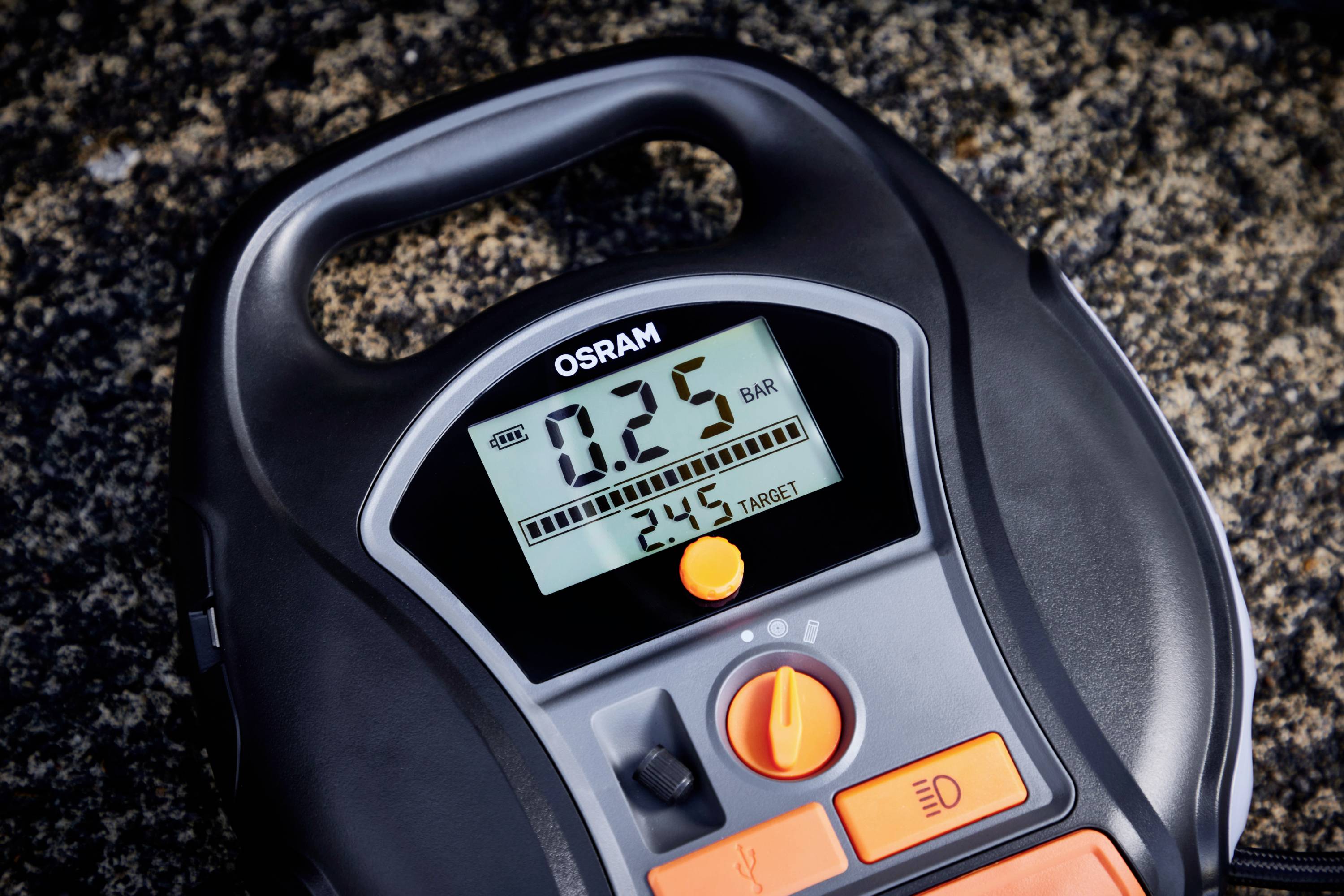 Osram Automotive OTIR6000 Kompressor TYREinflate 6000 5.5 bar Automatische Abschaltung, Digitales D