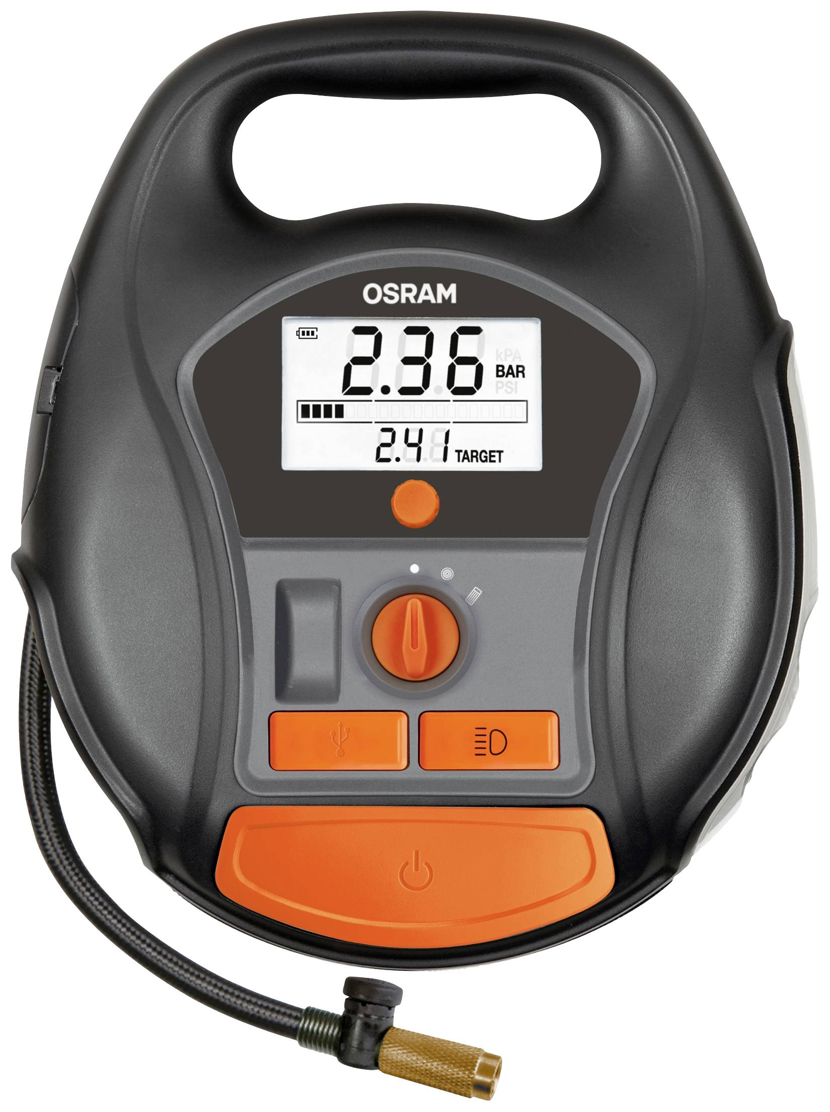 Osram Automotive OTIR6000 Kompressor TYREinflate 6000 5.5 bar Automatische Abschaltung, Digitales D