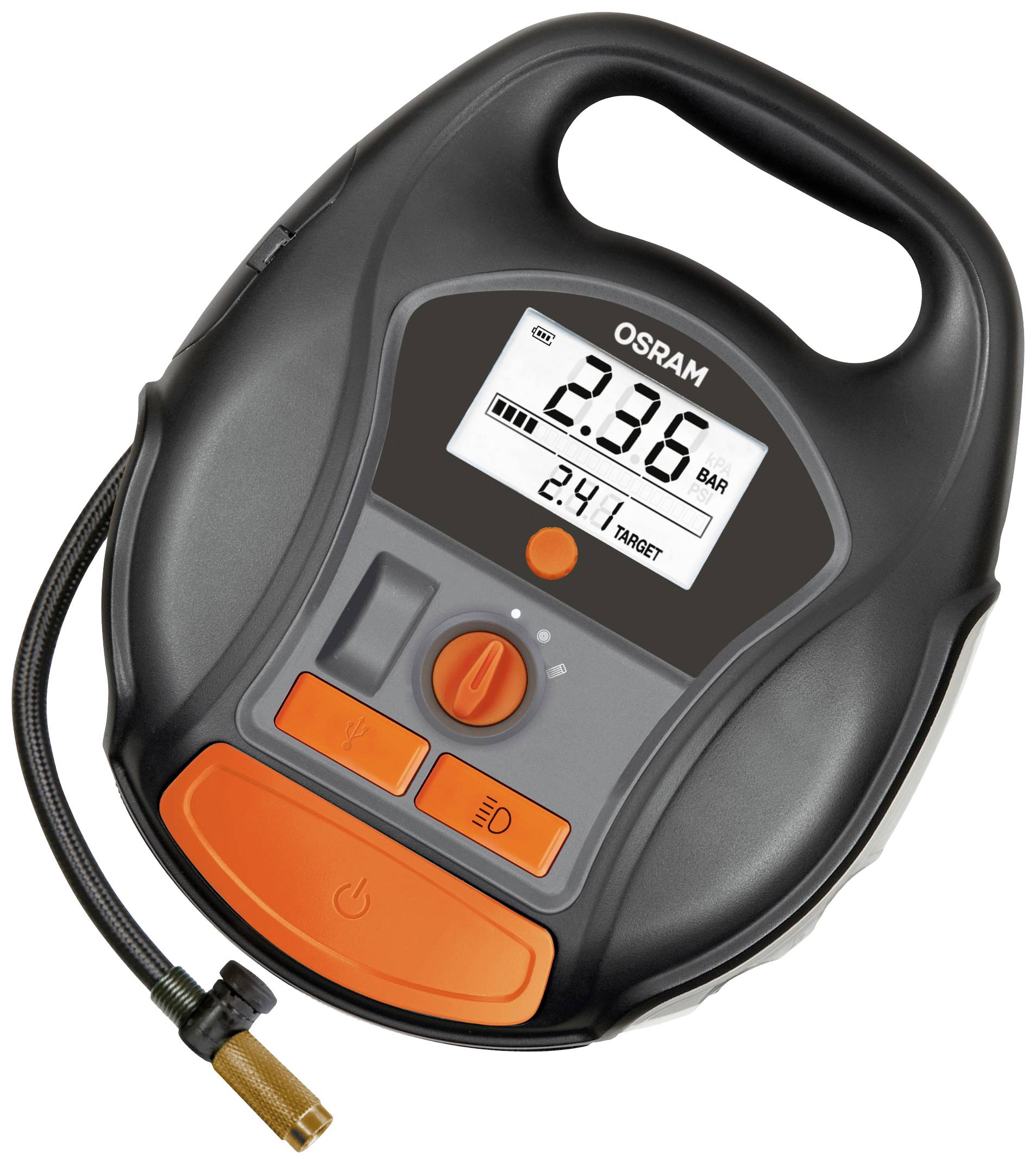 Osram Automotive OTIR6000 Kompressor TYREinflate 6000 5.5 bar Automatische Abschaltung, Digitales D