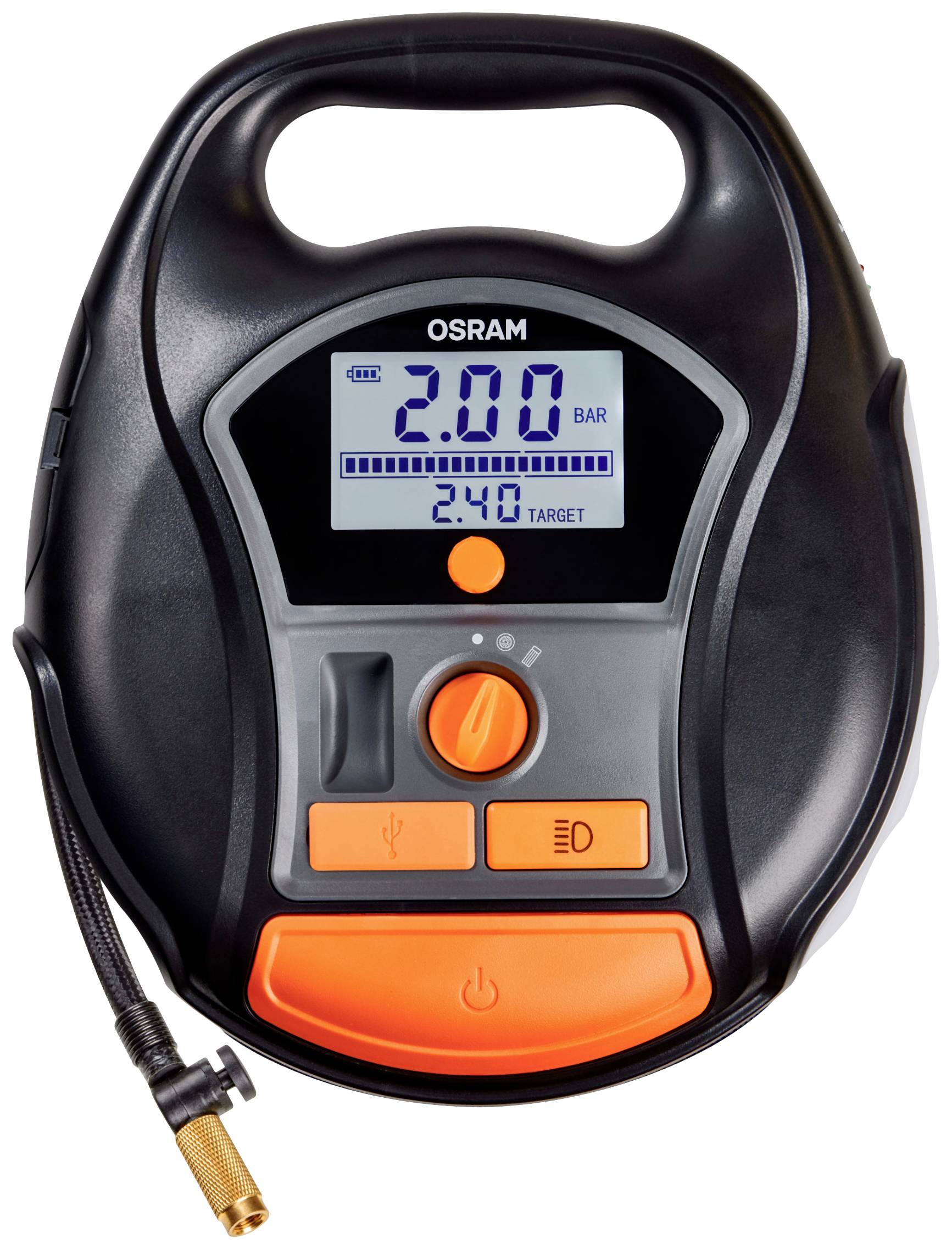 Osram Automotive OTIR6000 Kompressor TYREinflate 6000 5.5 bar Automatische Abschaltung, Digitales D