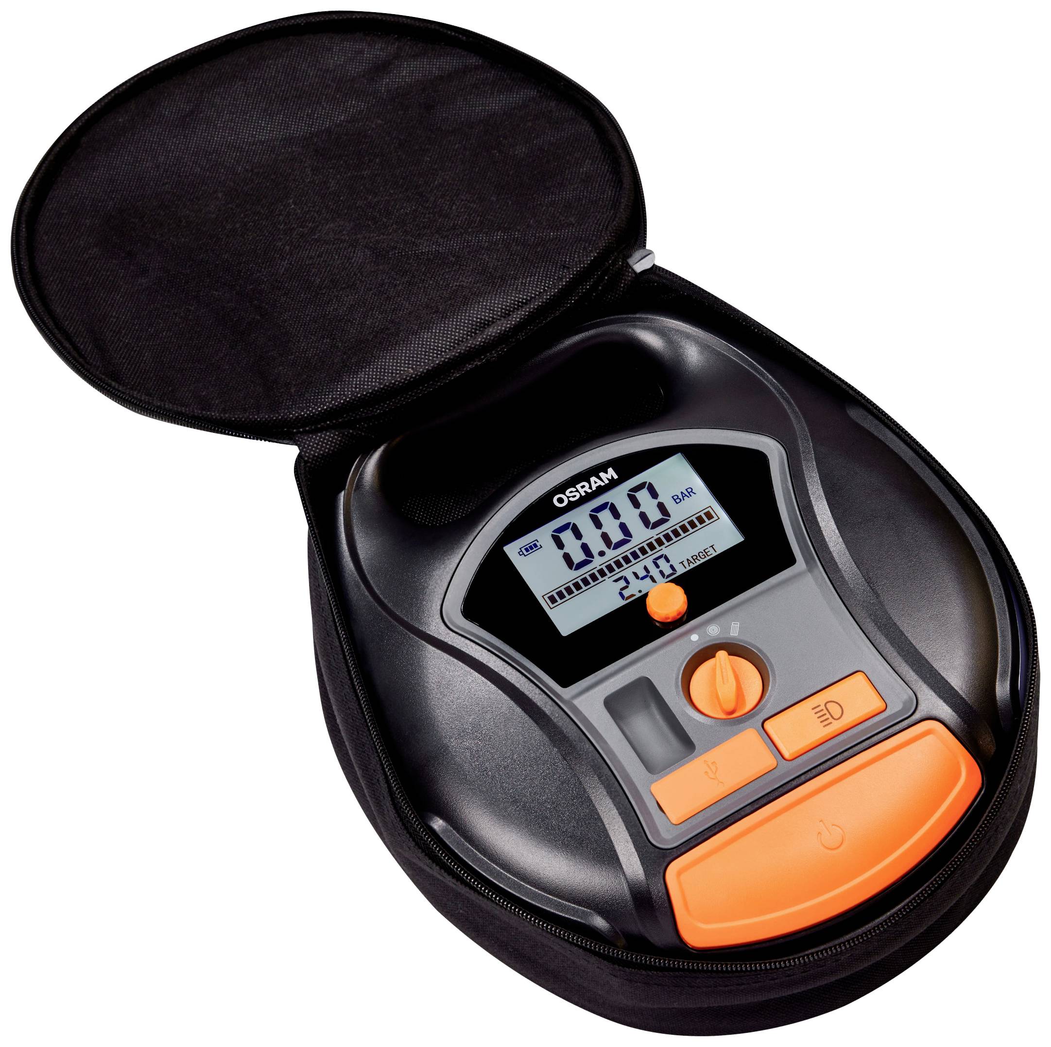 Osram Automotive OTIR6000 Kompressor TYREinflate 6000 5.5 bar Automatische Abschaltung, Digitales D