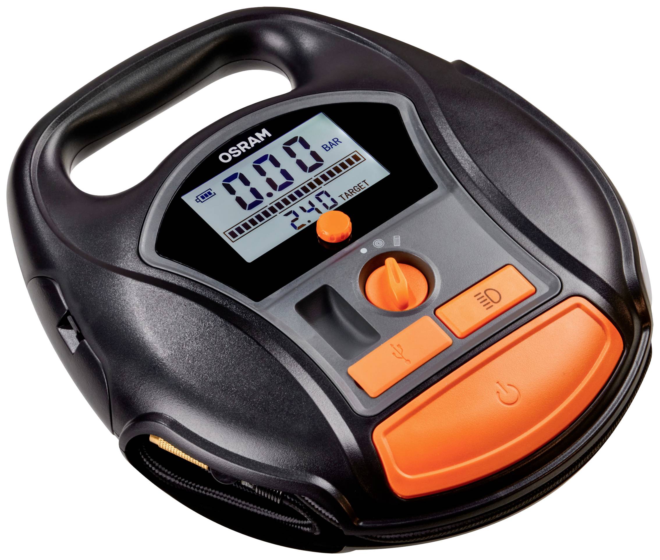 Osram Automotive OTIR6000 Kompressor TYREinflate 6000 5.5 bar Automatische Abschaltung, Digitales D