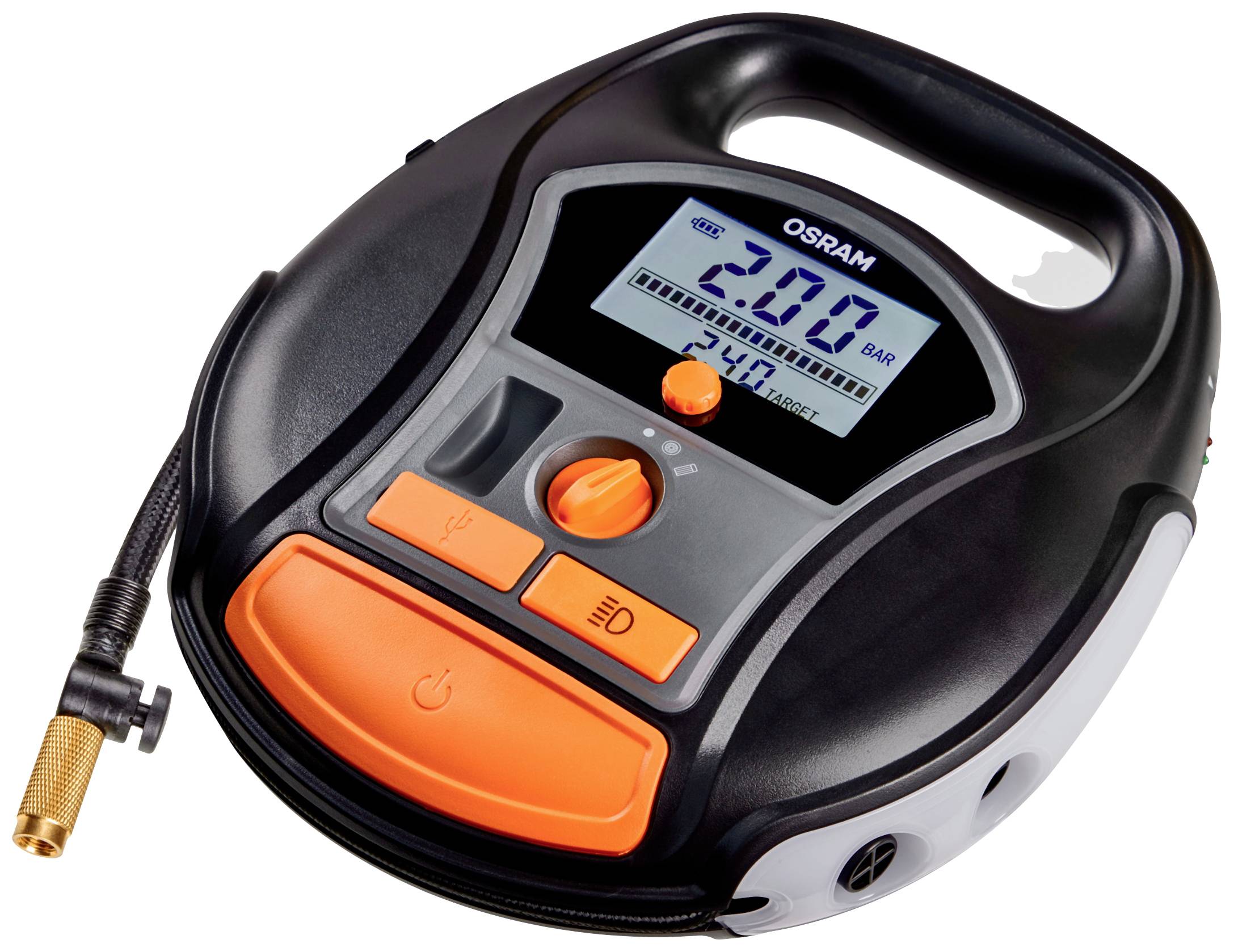 Osram Automotive OTIR6000 Kompressor TYREinflate 6000 5.5 bar Automatische Abschaltung, Digitales D