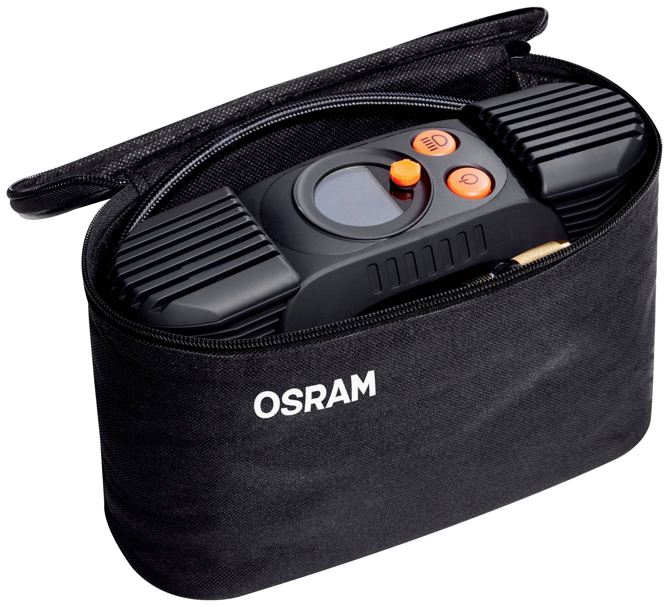 Osram Automotive OTI830 Kompressor TYREinflate 830 5.5 bar Automatische Abschaltung, Digitales Display, mit Arbeitslampe, mit