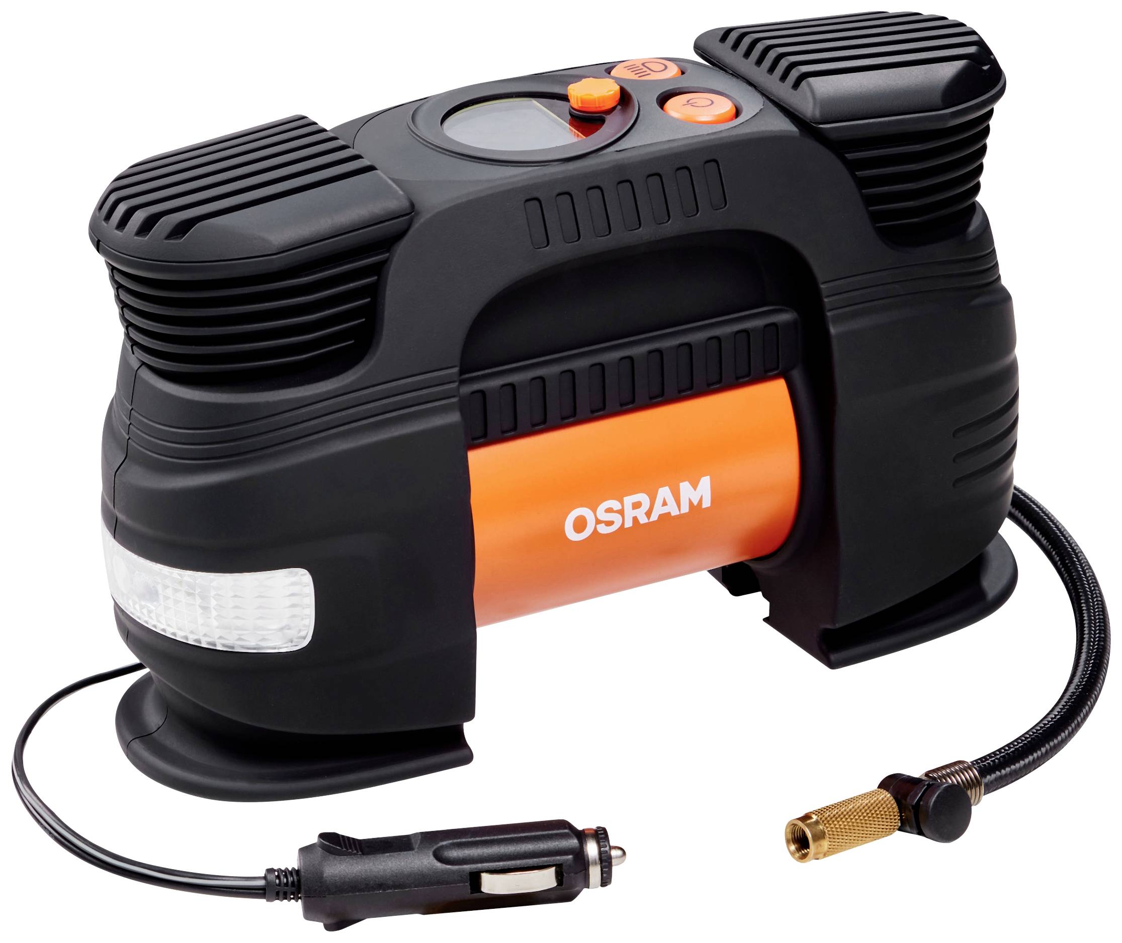 Osram Automotive OTI830 Kompressor TYREinflate 830 5.5 bar Automatische Abschaltung, Digitales Display, mit Arbeitslampe, mit